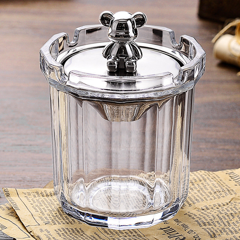 Ashtray with Lid for Cigarette 4