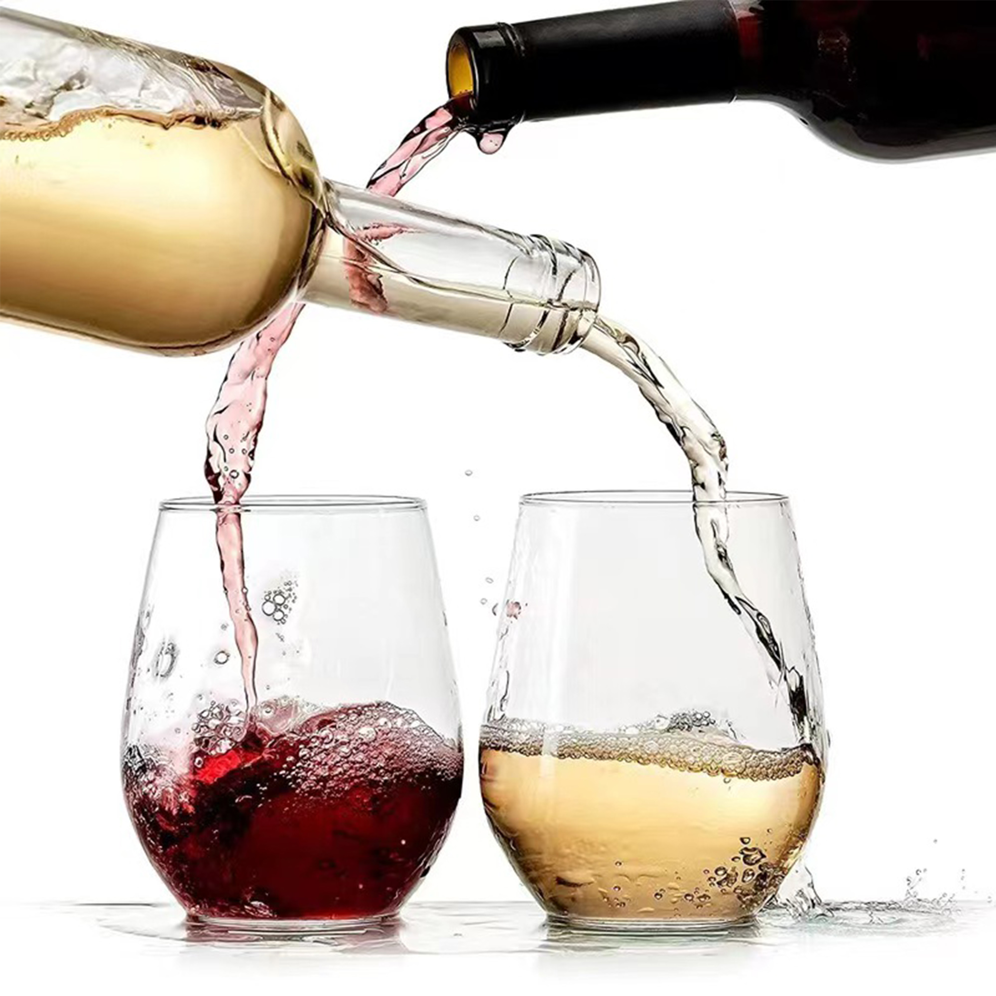 12 Oz. Plastic Stemless Wine 2