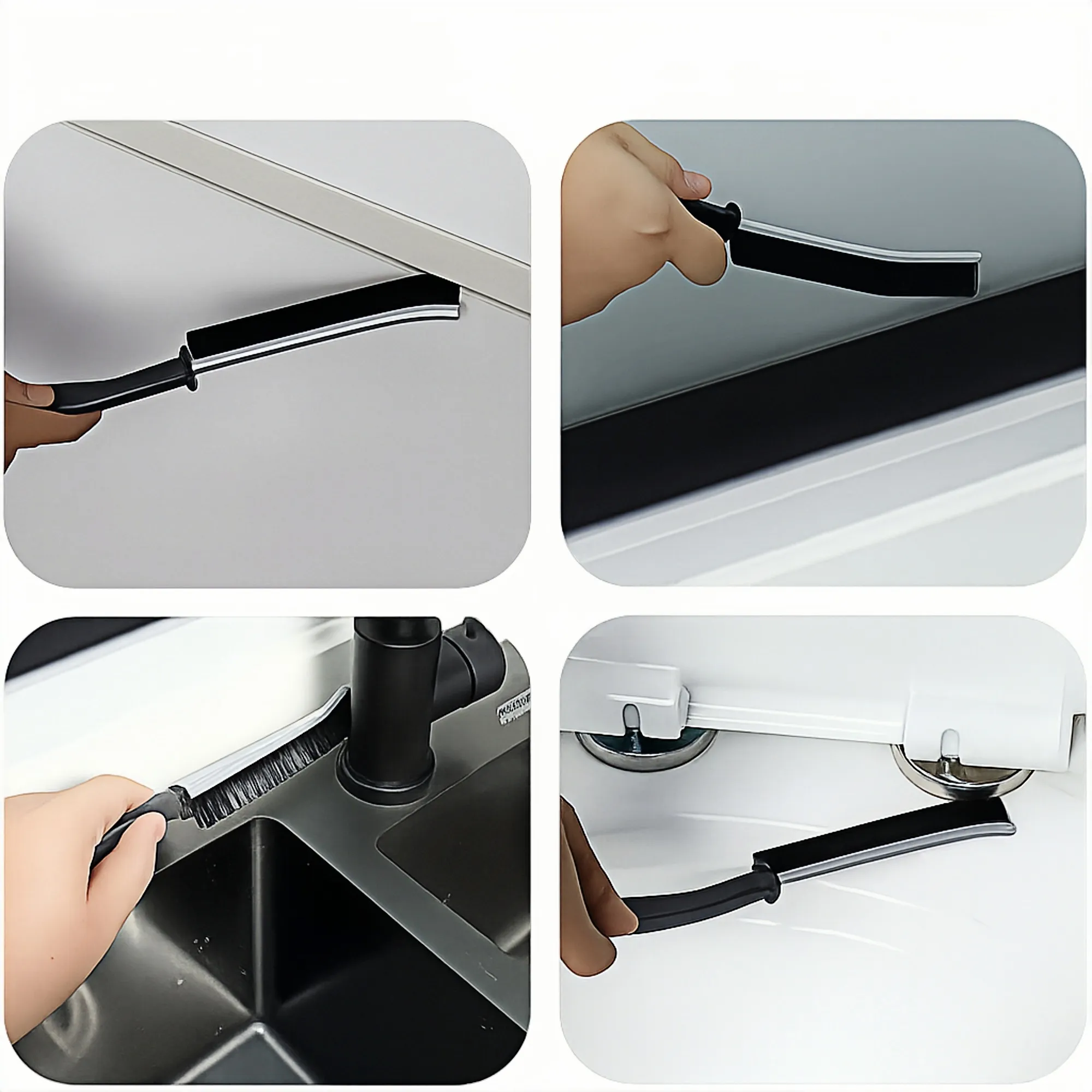 Crevice Cleaning Brush - Hard Bristle for Tight Spaces 3