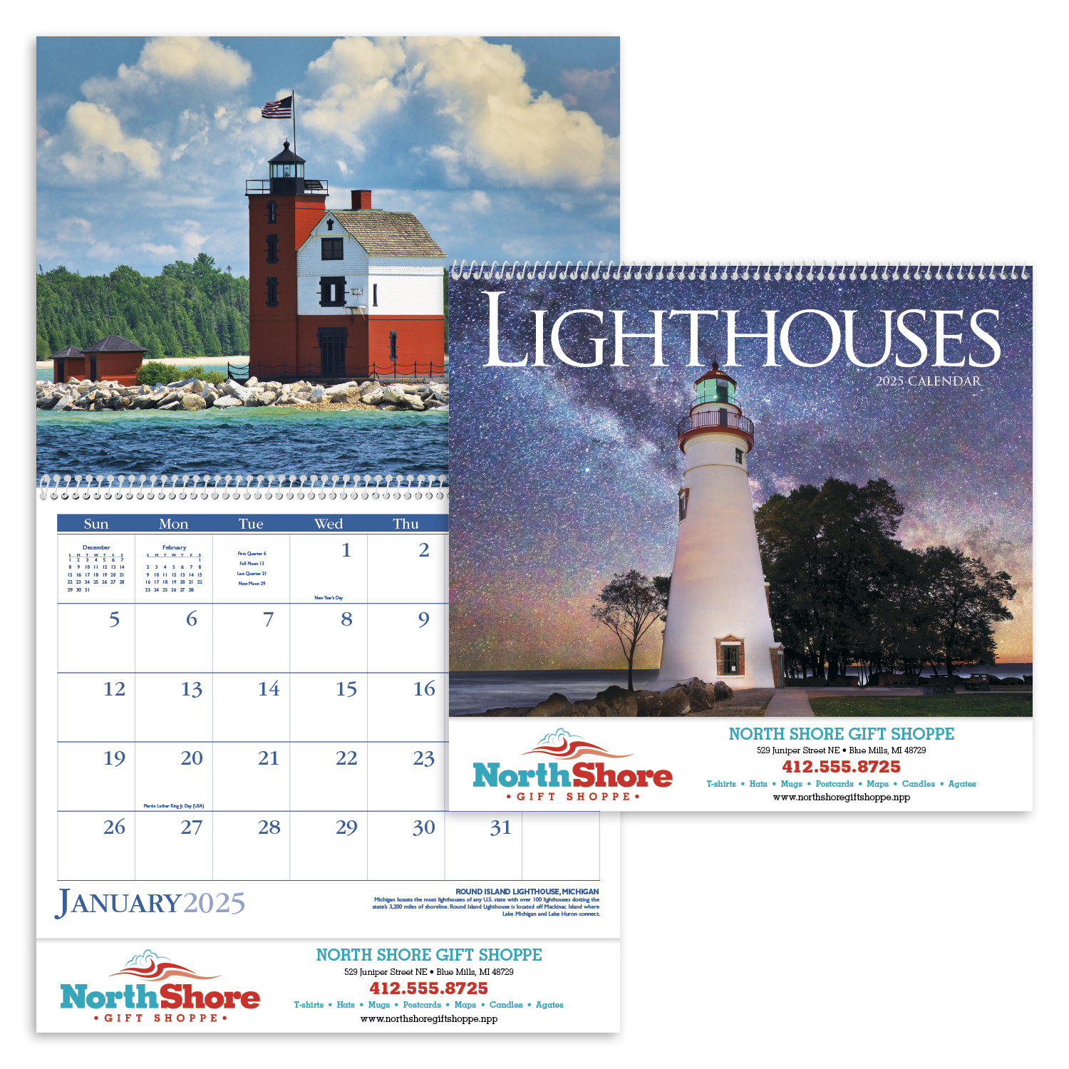 Triumph® Calendars Lighthouses Calendar 18