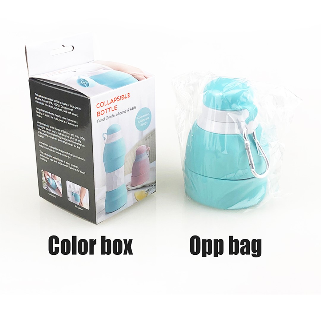 Silicone Foldable Water Bottle - 20 Oz 10