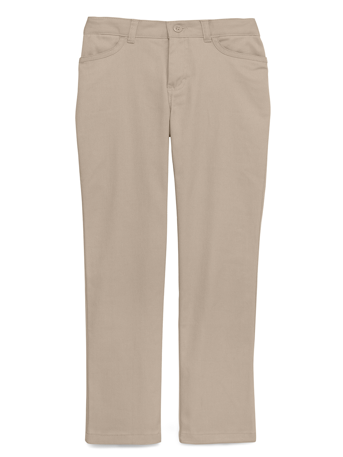 Classroom Uniforms - Girl's 4-Pocket Matchstick Husky Pant 1
