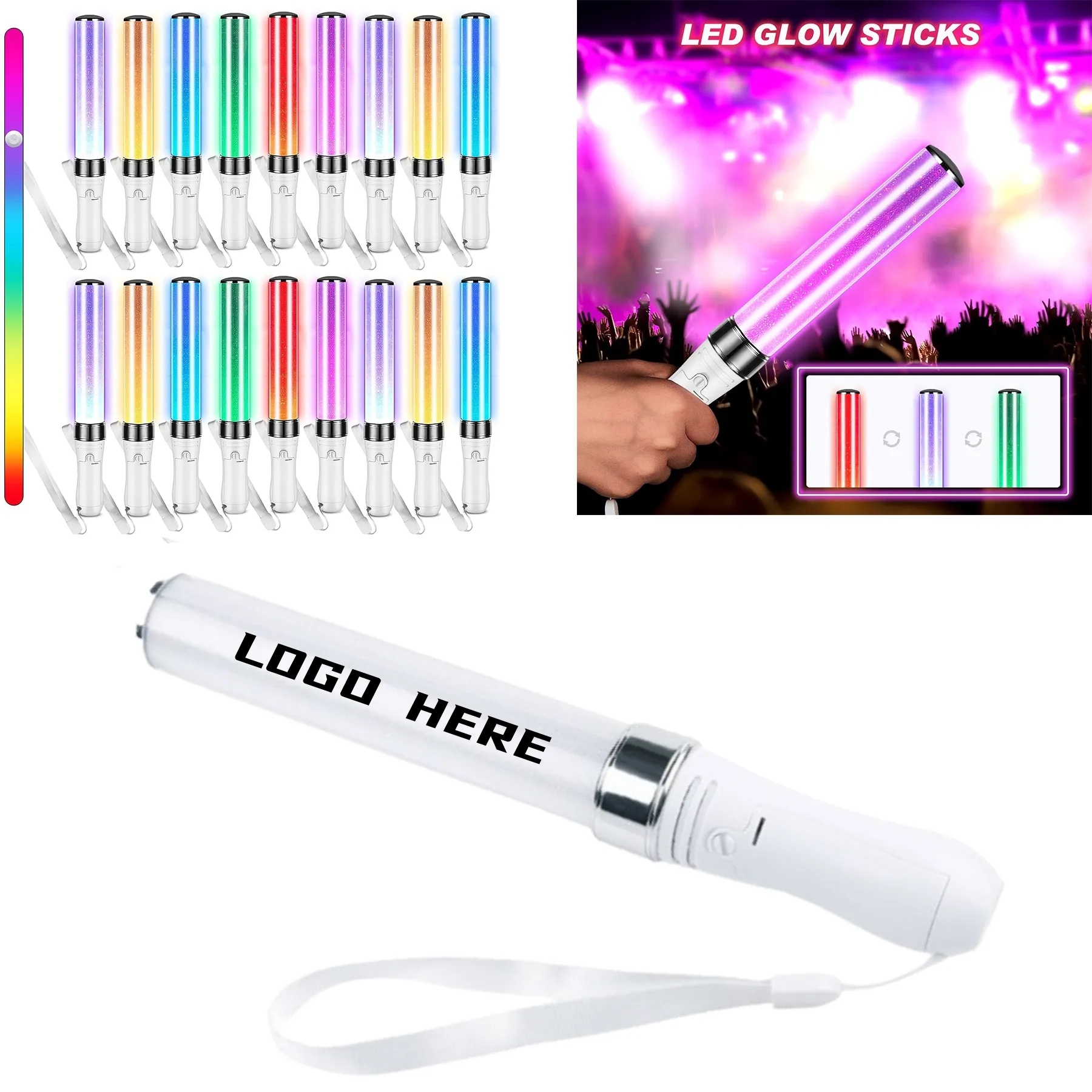 15 Color LED Glow Stick