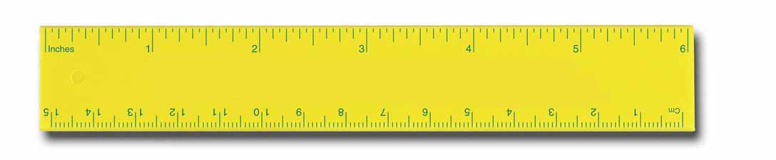 Ideal 6" Pocket Ruler 5