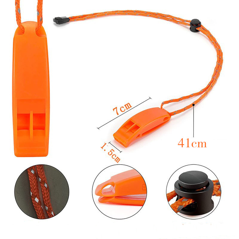 Emergency Whistles with Lanyard 3