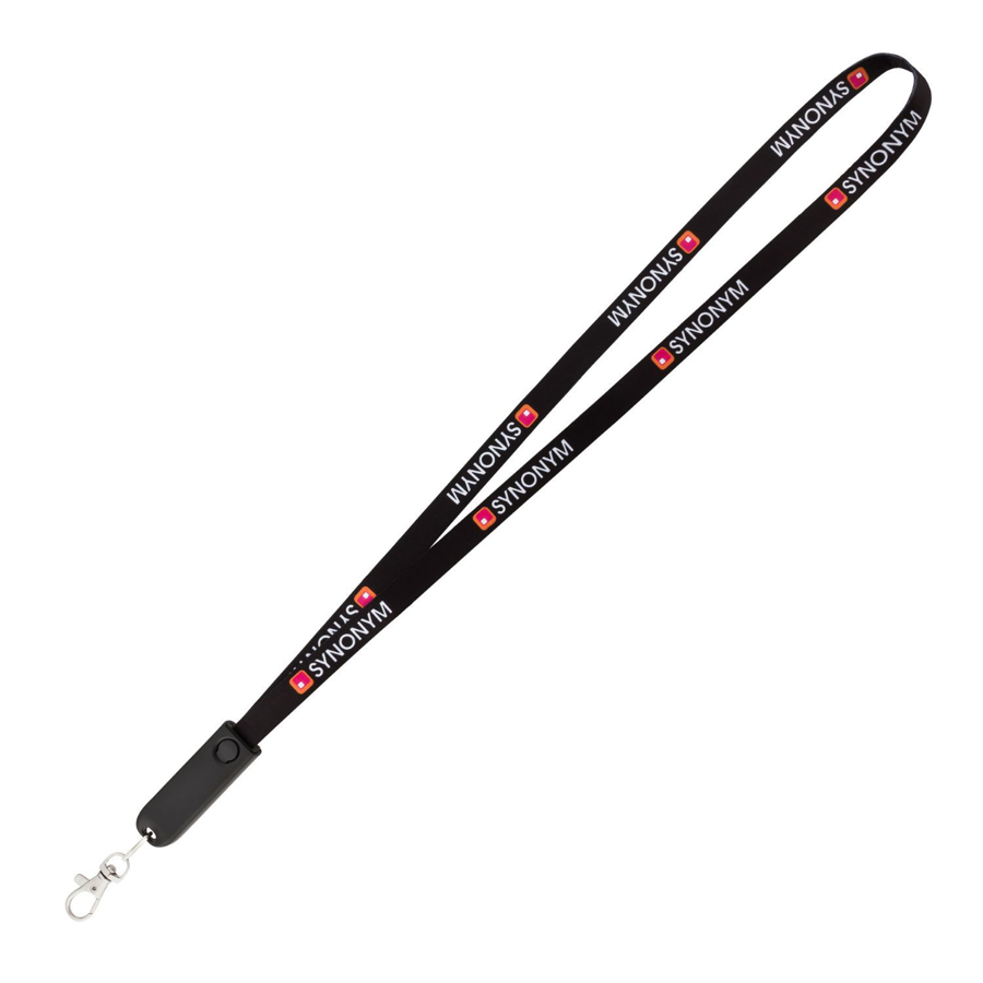 Lanyard Charging Cable with Key Chain - One Color 3