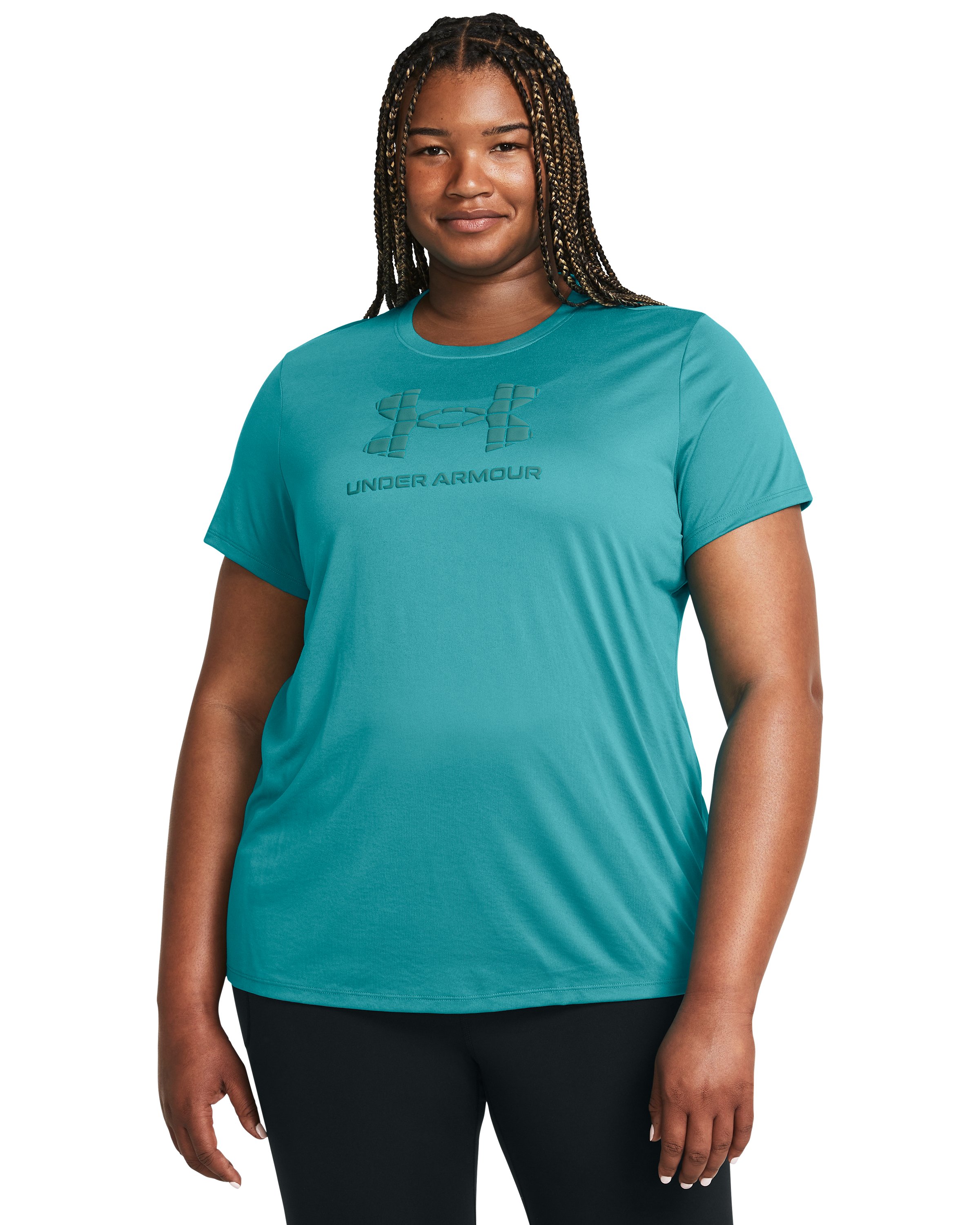 Women's UA Tech Big Logo Short Sleeve 3