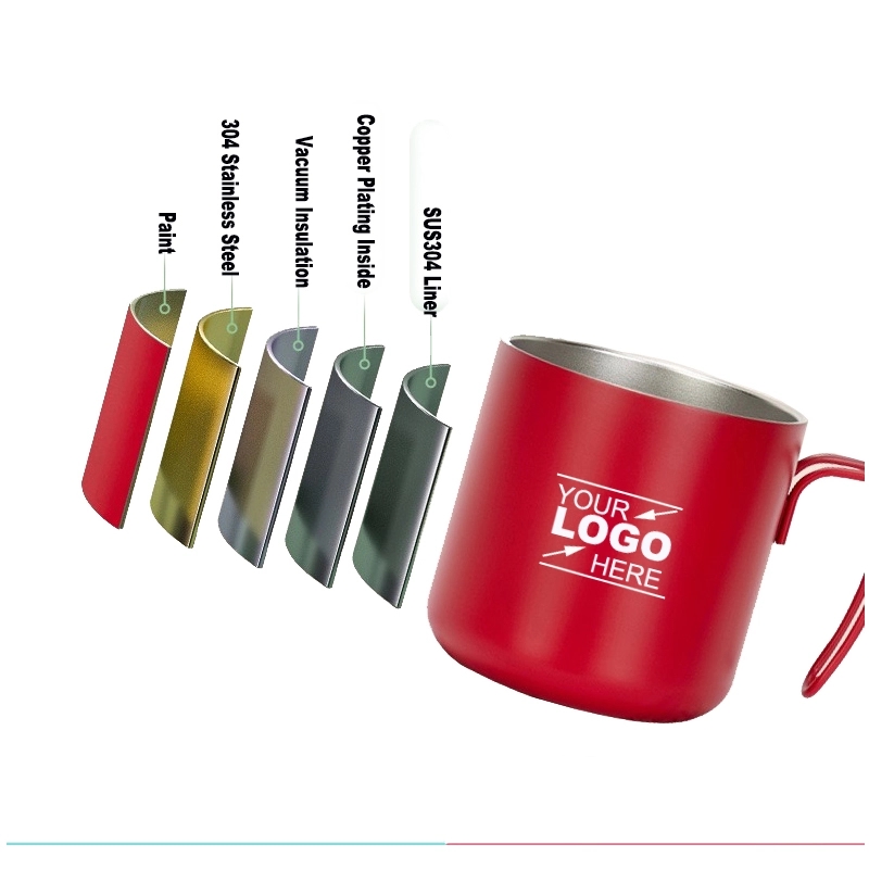 12OZ Double Wall Vacuum Travel Coffee Tumbler Mug 1
