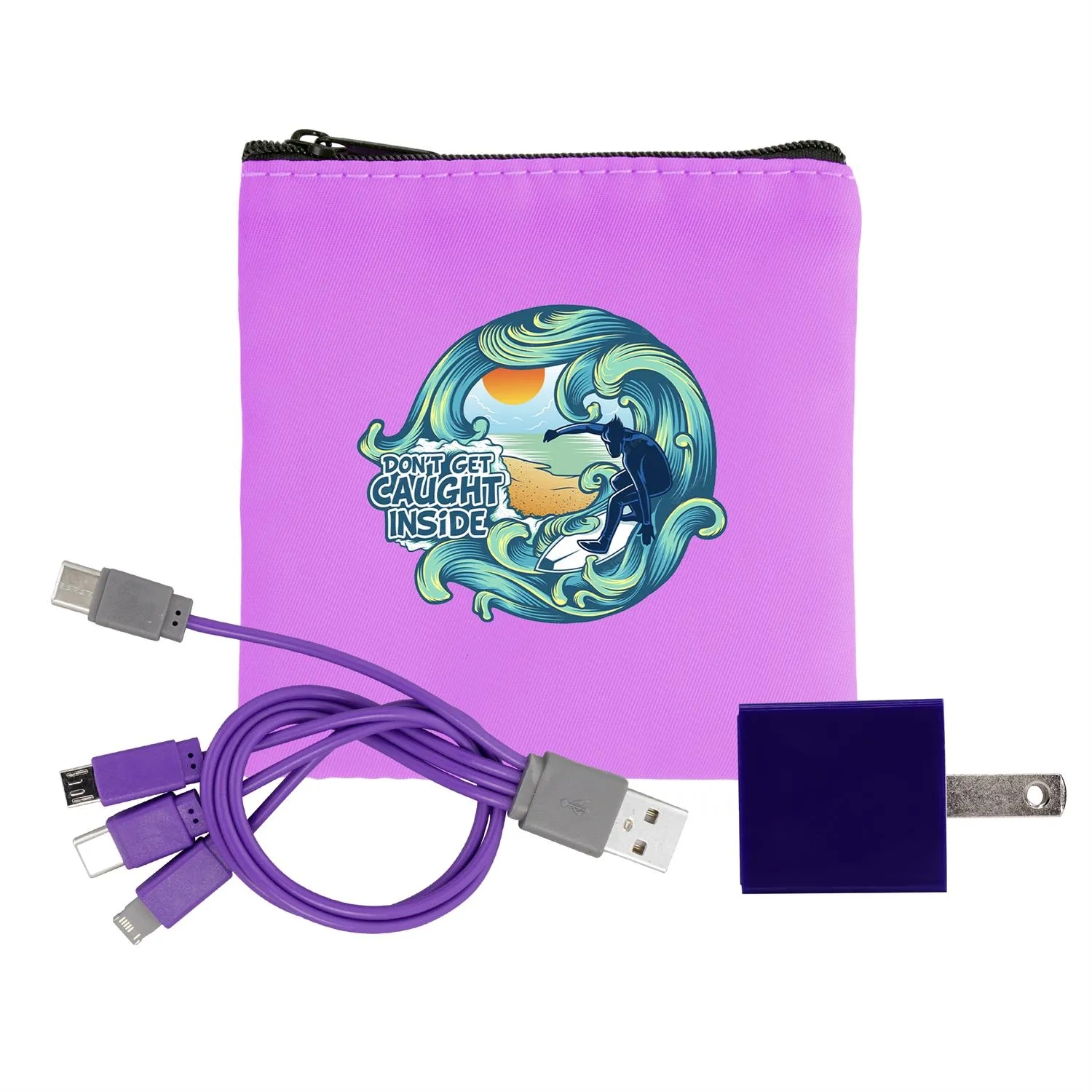 Colorful RPET Wall & Cable Set 13