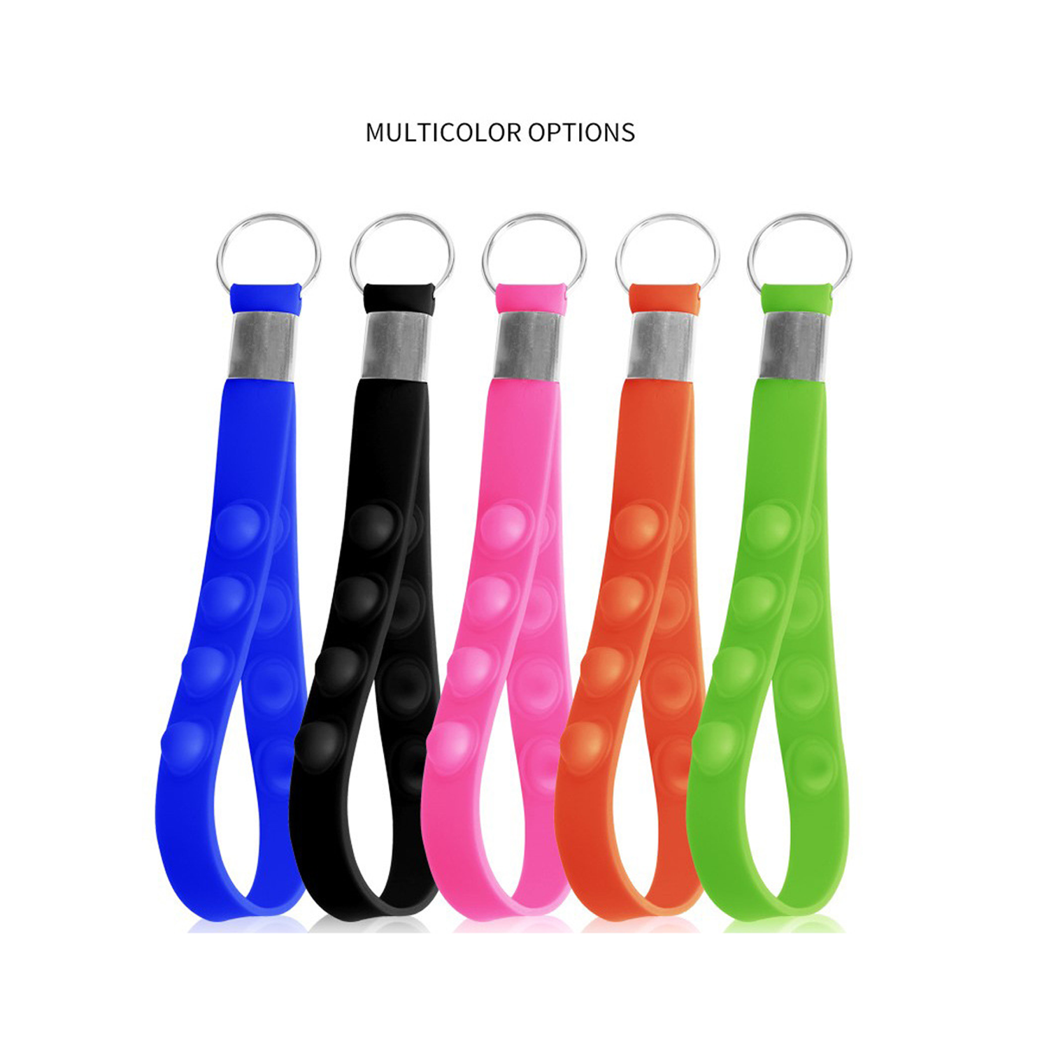 Push Pop Stress Reliever Keychain 3