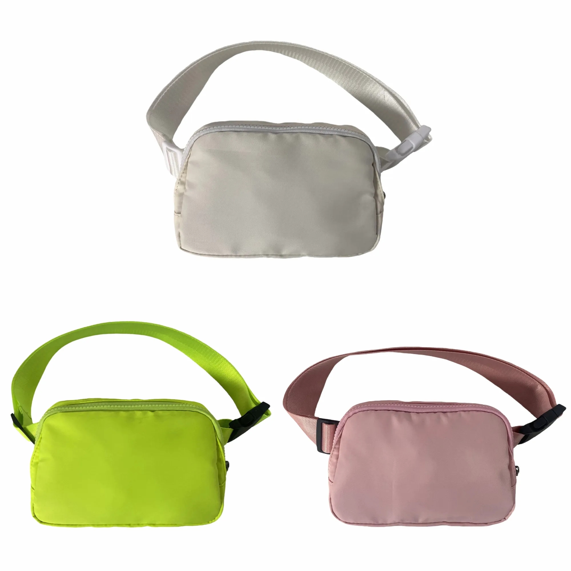 Men's Nylon Running Waist Bag, Waterproof Crossbody Phone Ba 2