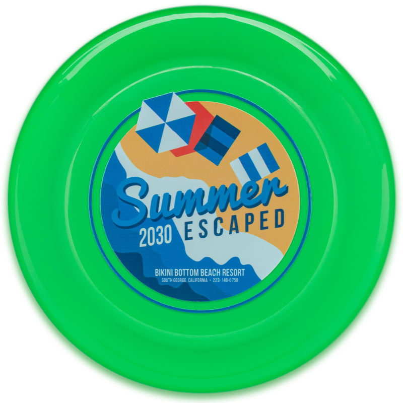 9.25" Full Color Flying Discs 28
