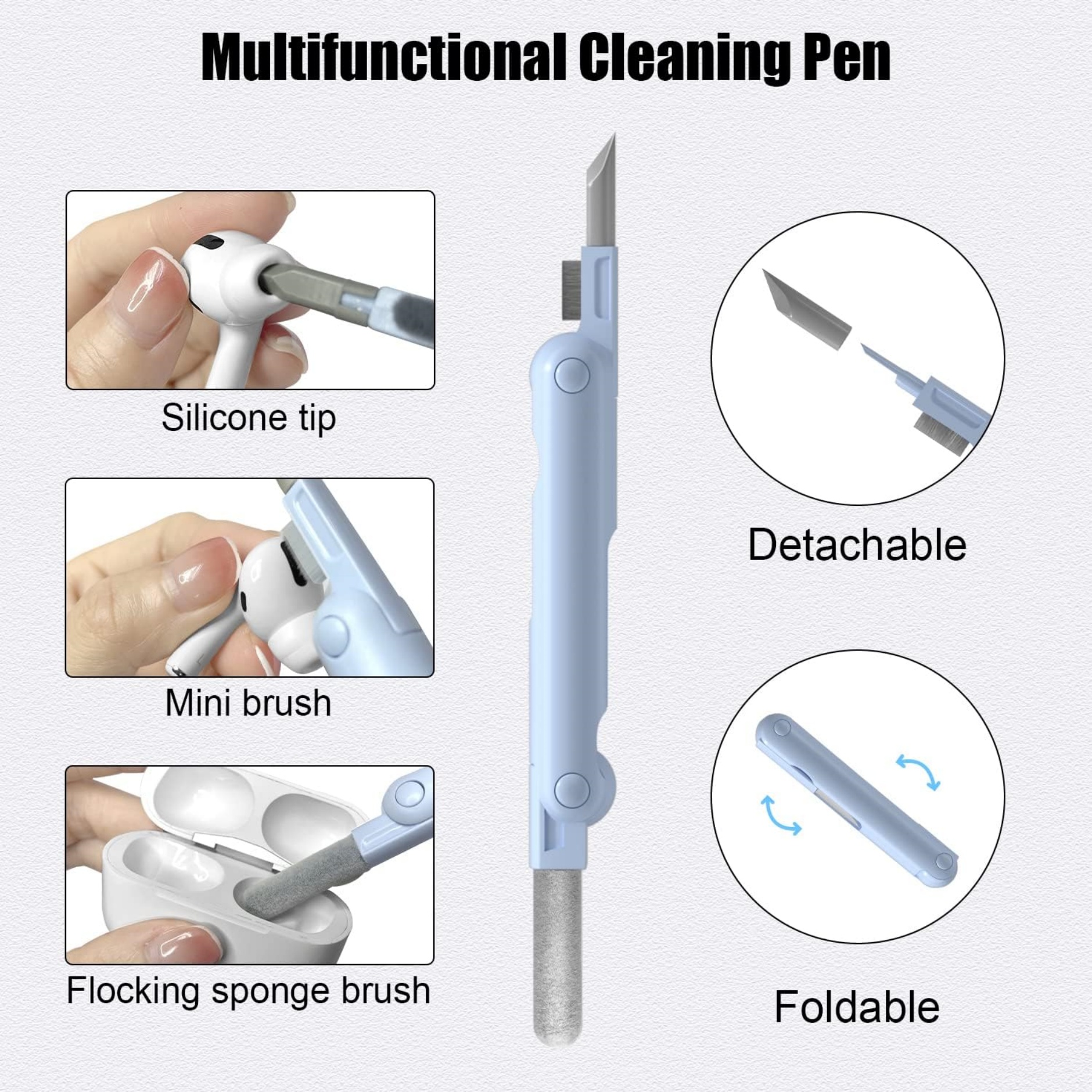 Multi-functional Electronic Cleaner Brush 6