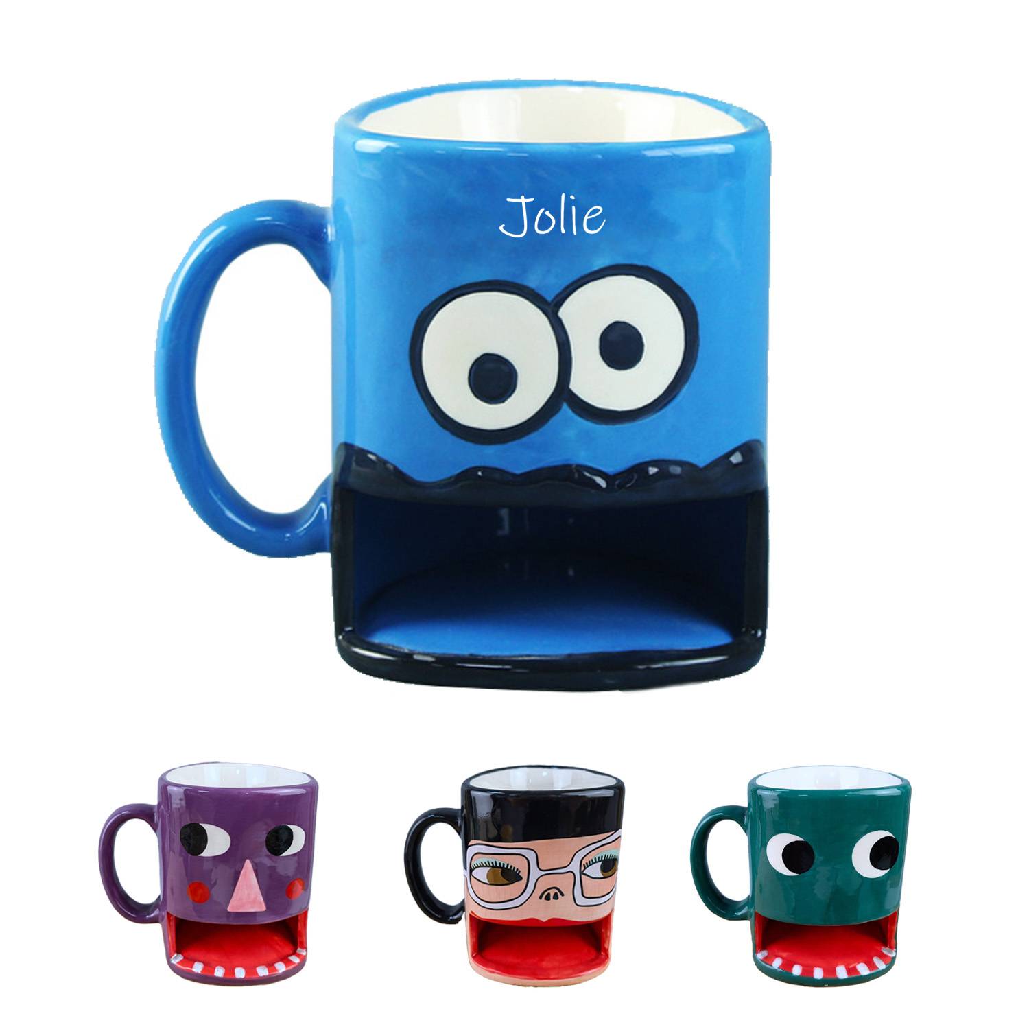 12oz Novelty Ceramic Breakfast Mug 2