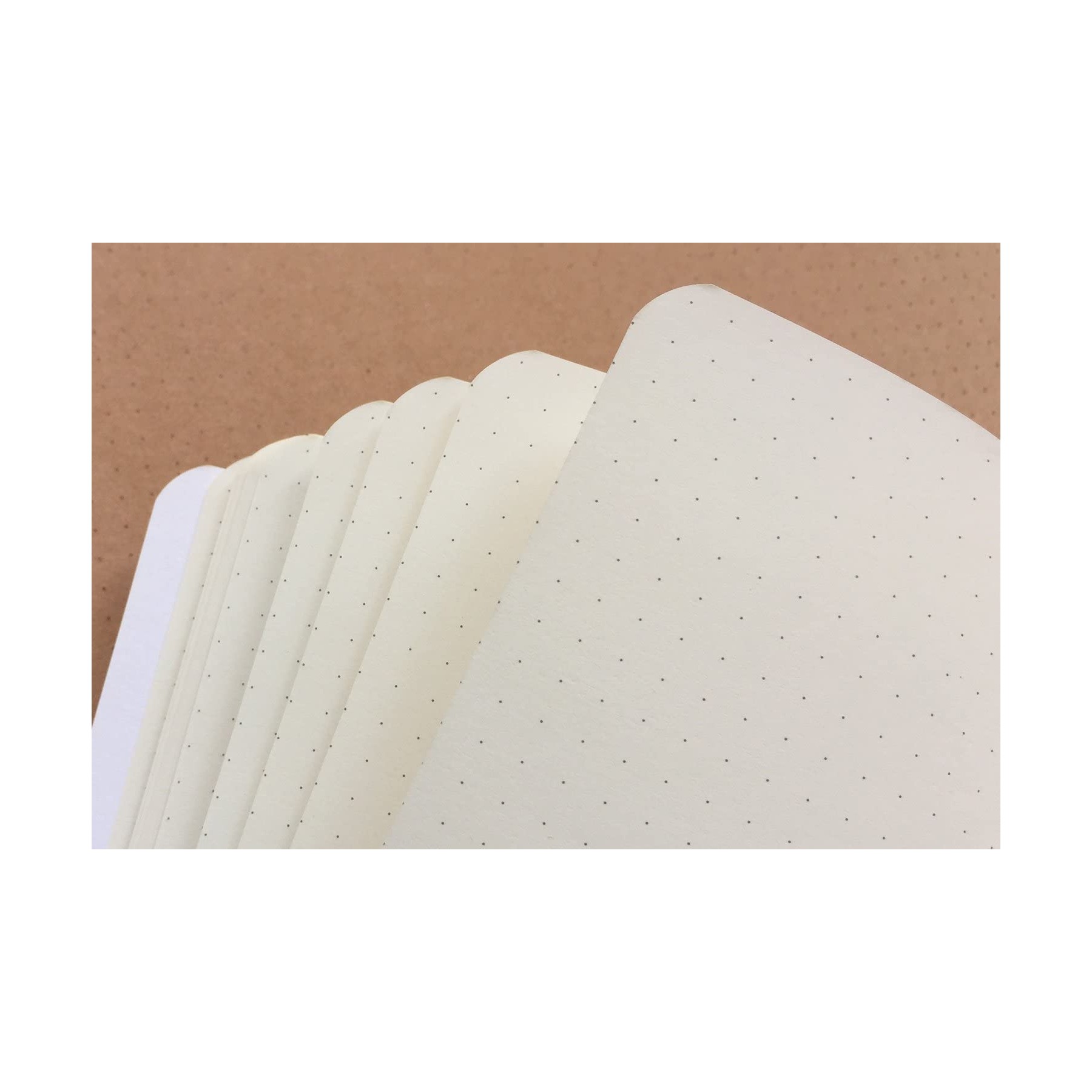 A5 Size Dot Grid Kraft Paper Notebooks 5