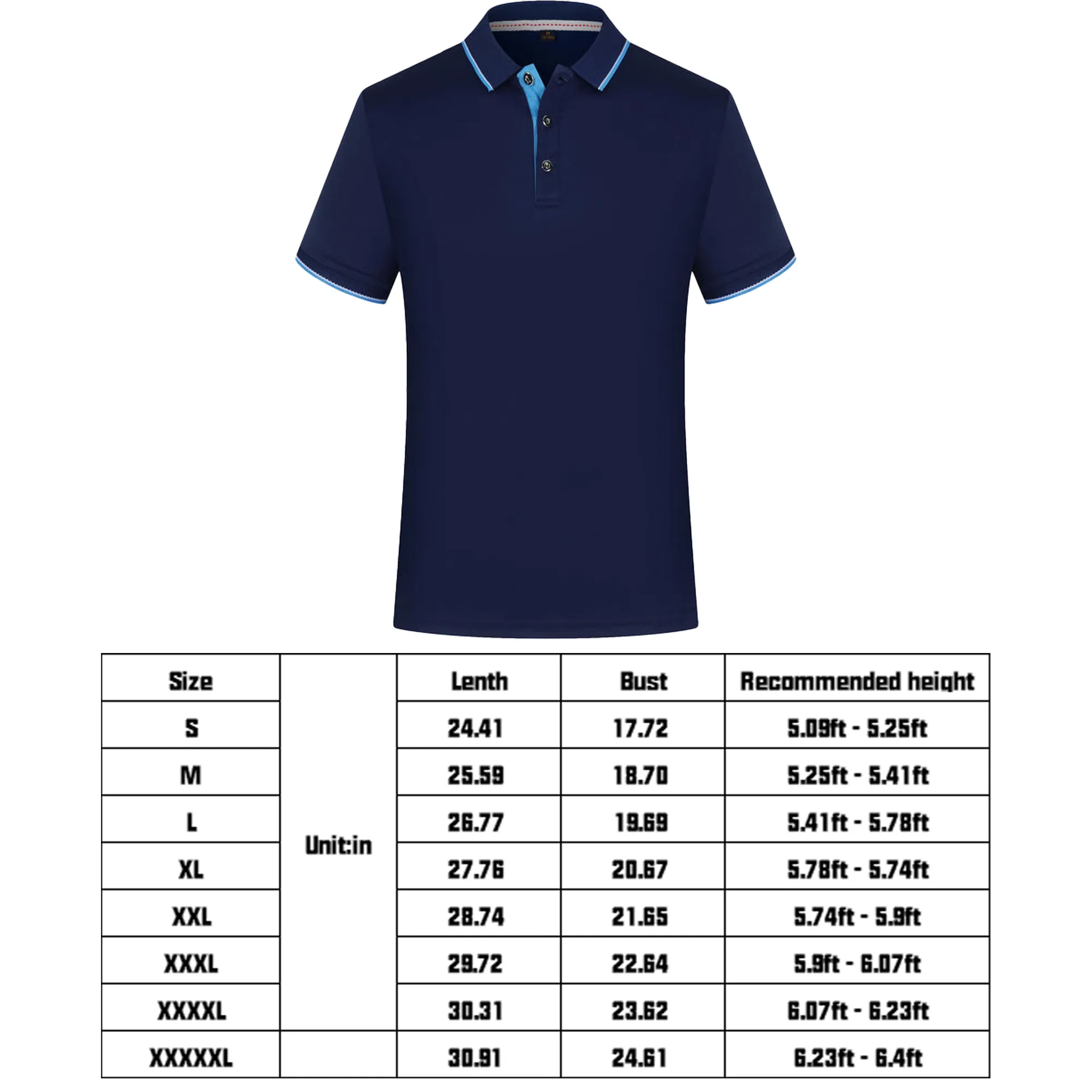MOQ 20 Quick-Dry Polo Shirt 11