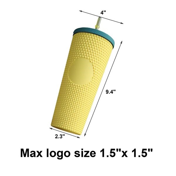 24 oz Studded Tumbler 2