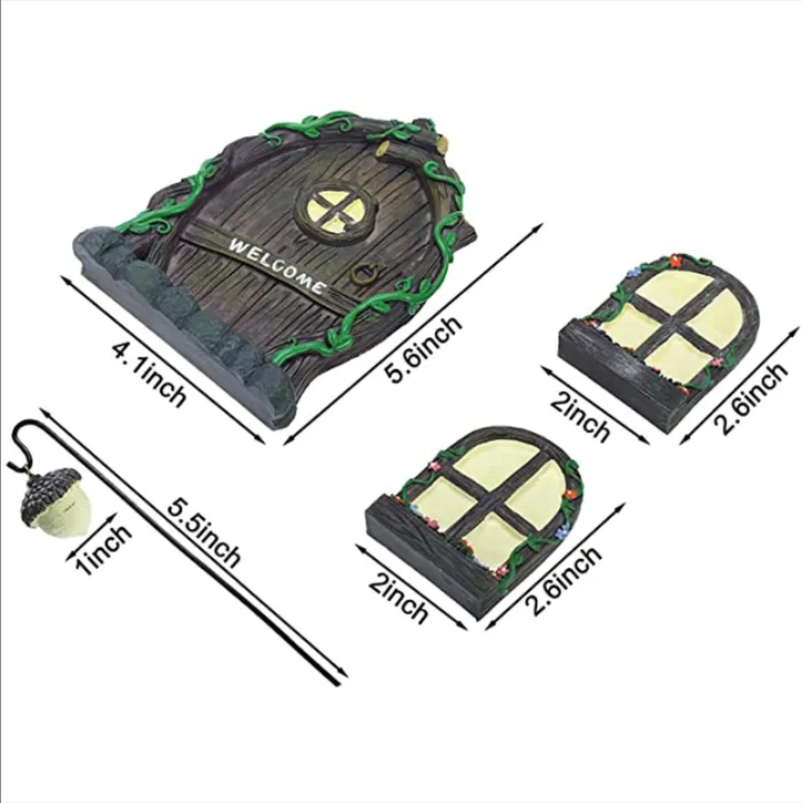 Resin Glow-in-the-Dark Door and Window Hangings Creative Gar 5