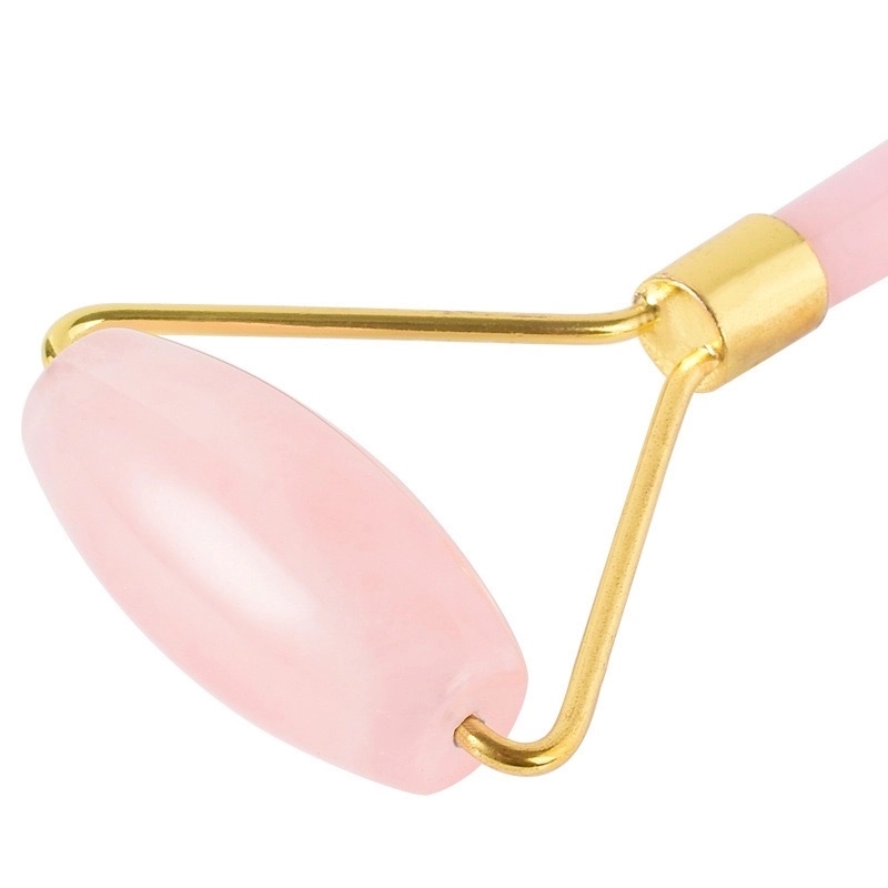 Face Roller, Facial Massage , Natural Rose Quartz Mass 3
