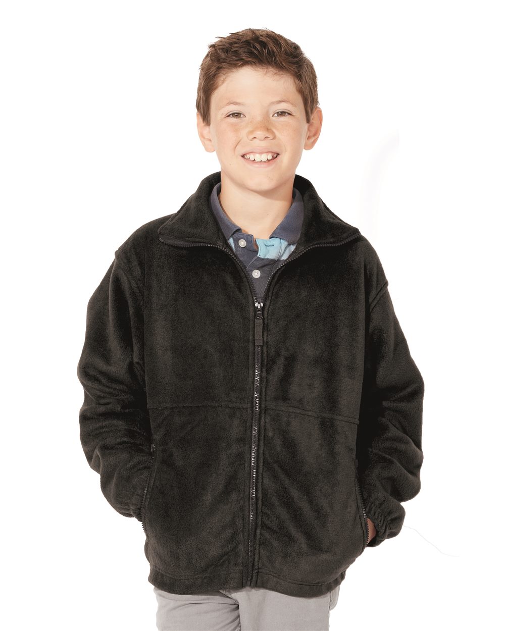 Youth Fleece Full-Zip Jacket - 4061
