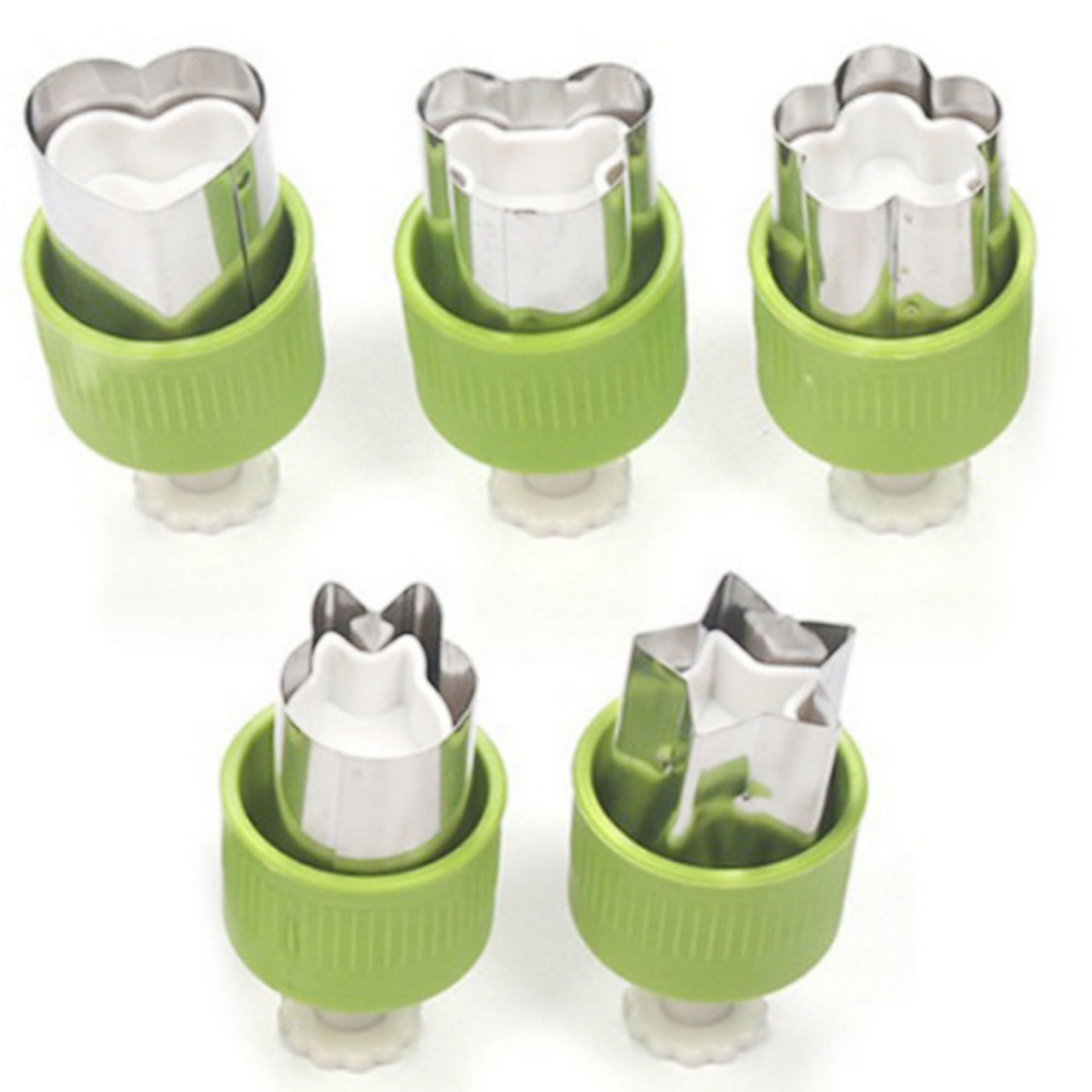 Stainless Steel Vegetable And Fruit Cutting Set (5 Pcs) 2
