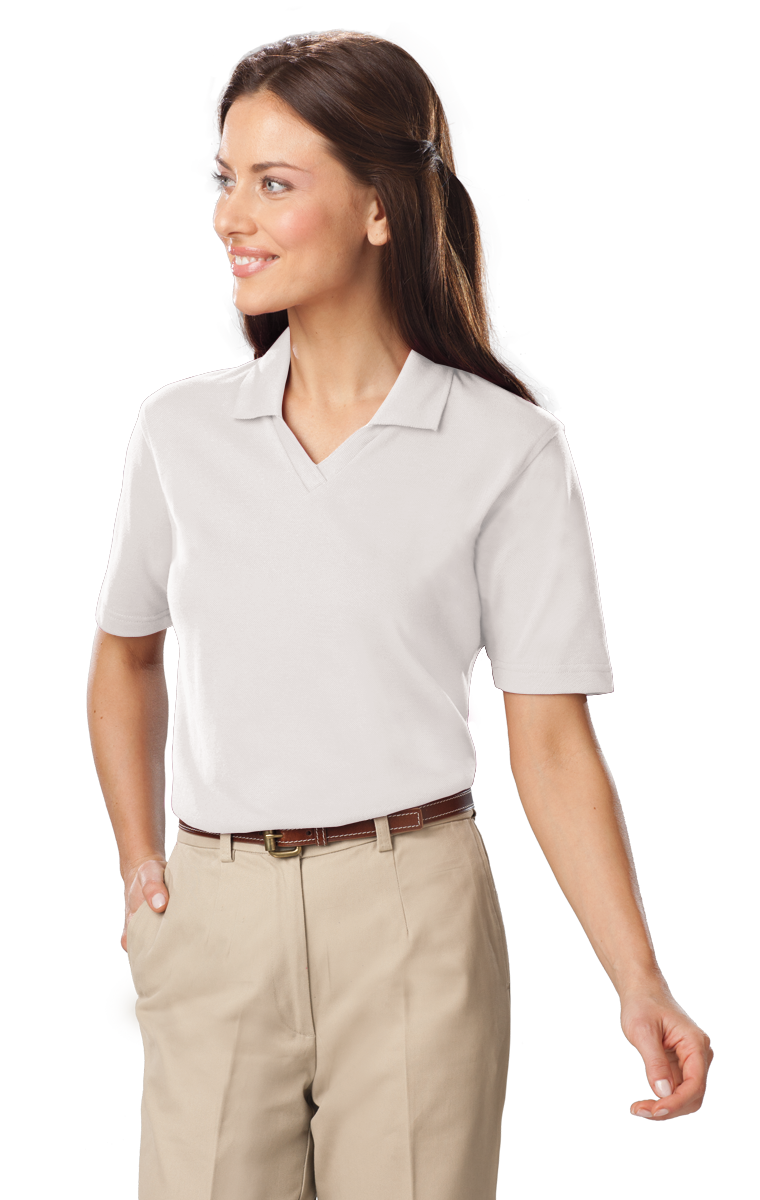 Ladies' Superblend V-Neck Polo 9