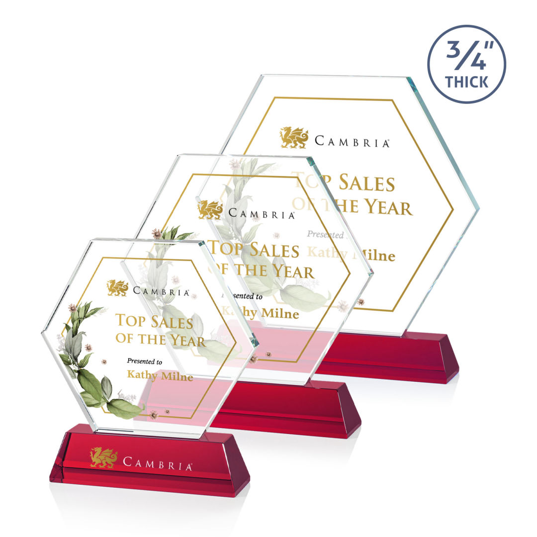 Ralston VividPrint™ Award - Red 5