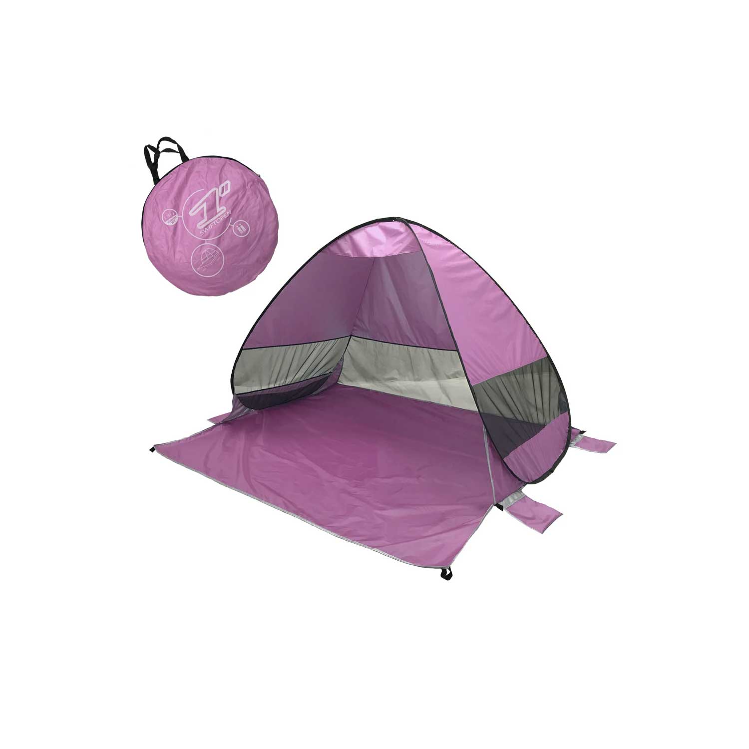 2-Second Pop-Up Beach Tent for Instant Sun Shelter 3