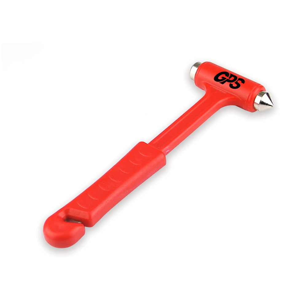 6 1/4 " Safety Hammer With Belt Cutter 2