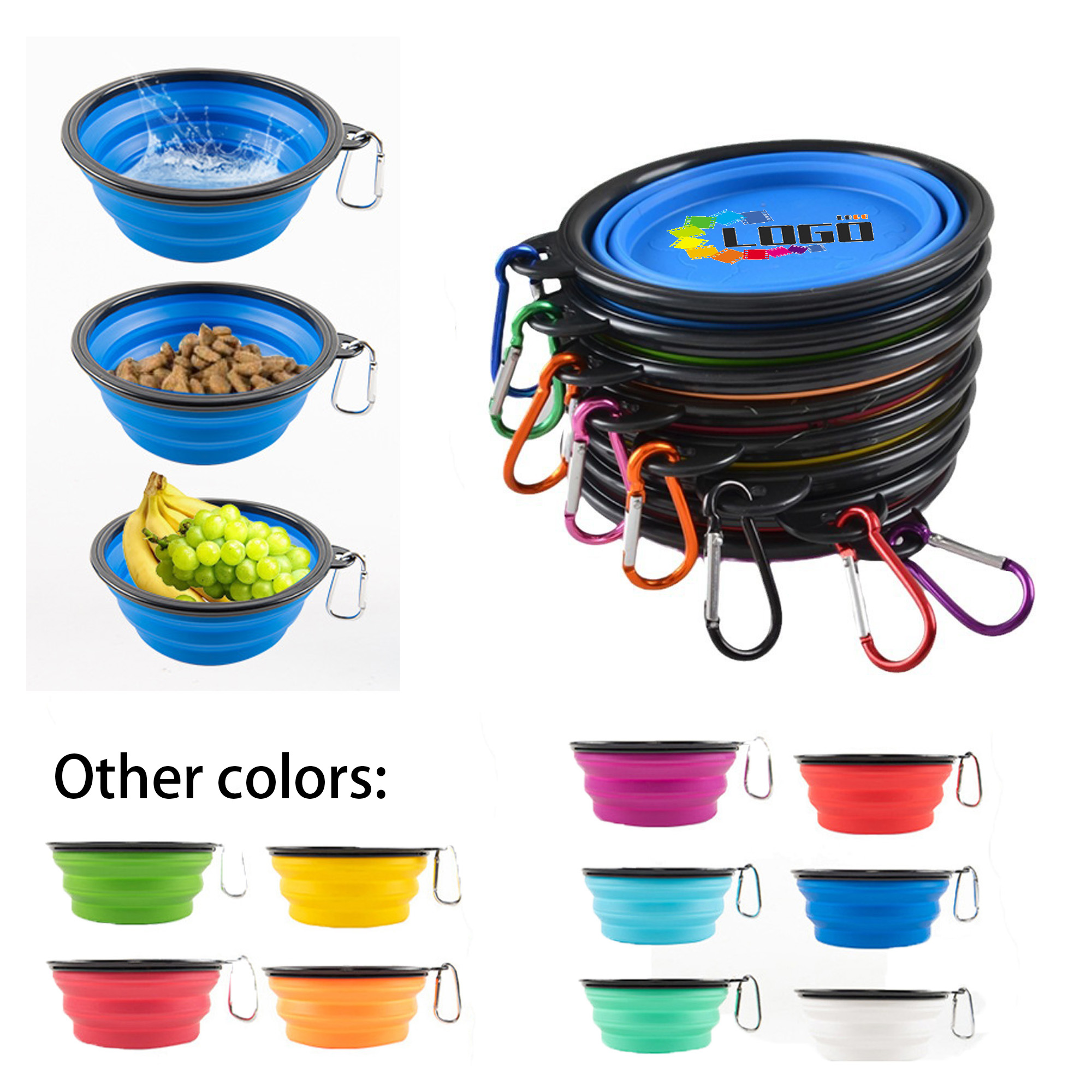 Portable Silicone Food Bowl 2