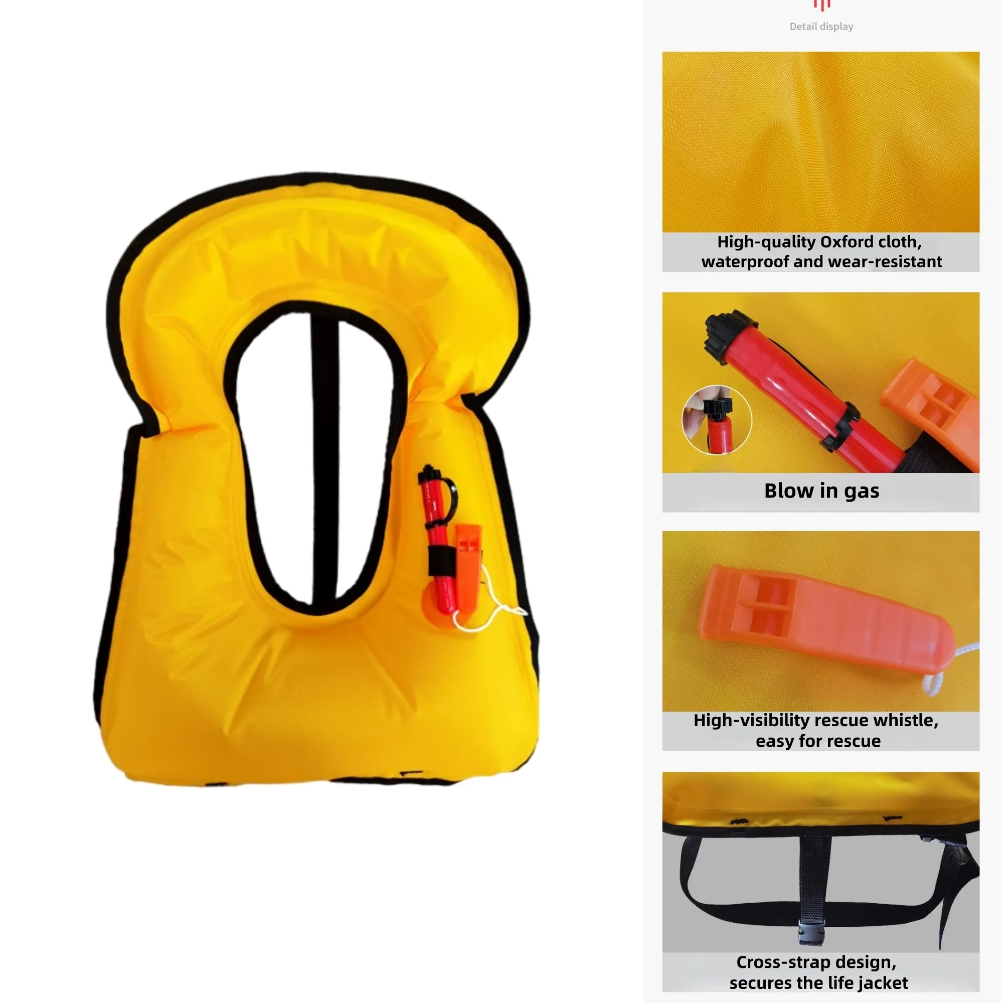 Portable Inflatable Life Jacket 4