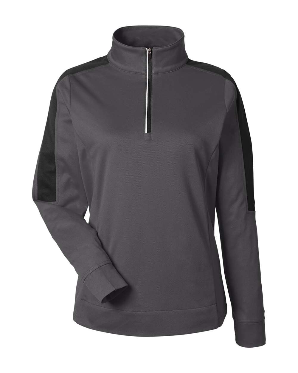 Women's Market Snag Protect Mesh Colorblock Quarter-Zip Pullover - CE404W 26