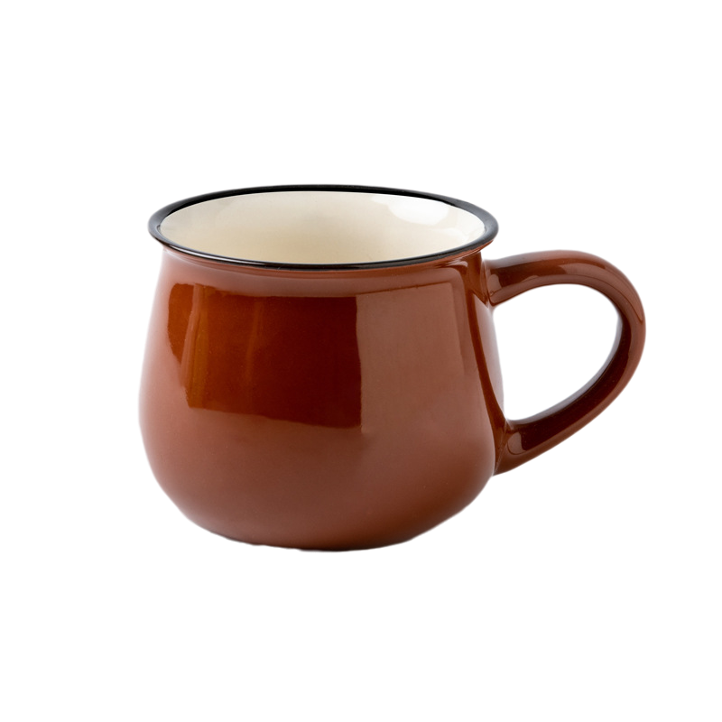 Creative 11 oz. Advertising Ceramic Mugs for Milk Juice 9