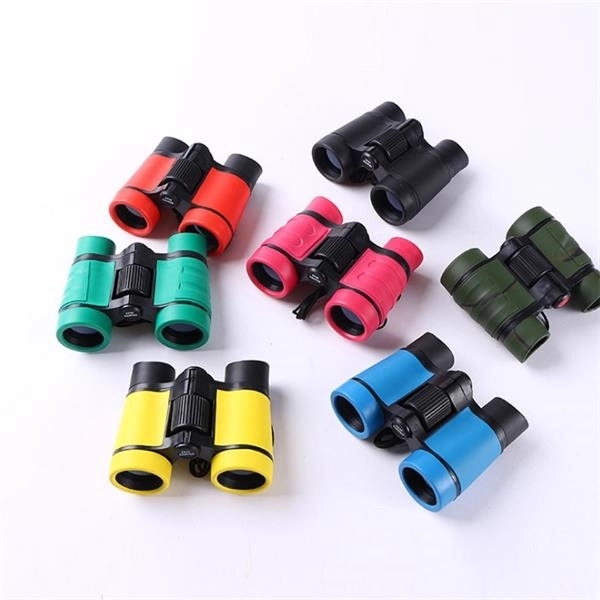 Children Telescope 4X Binoculars Focus Adjustable Glass Lens 5