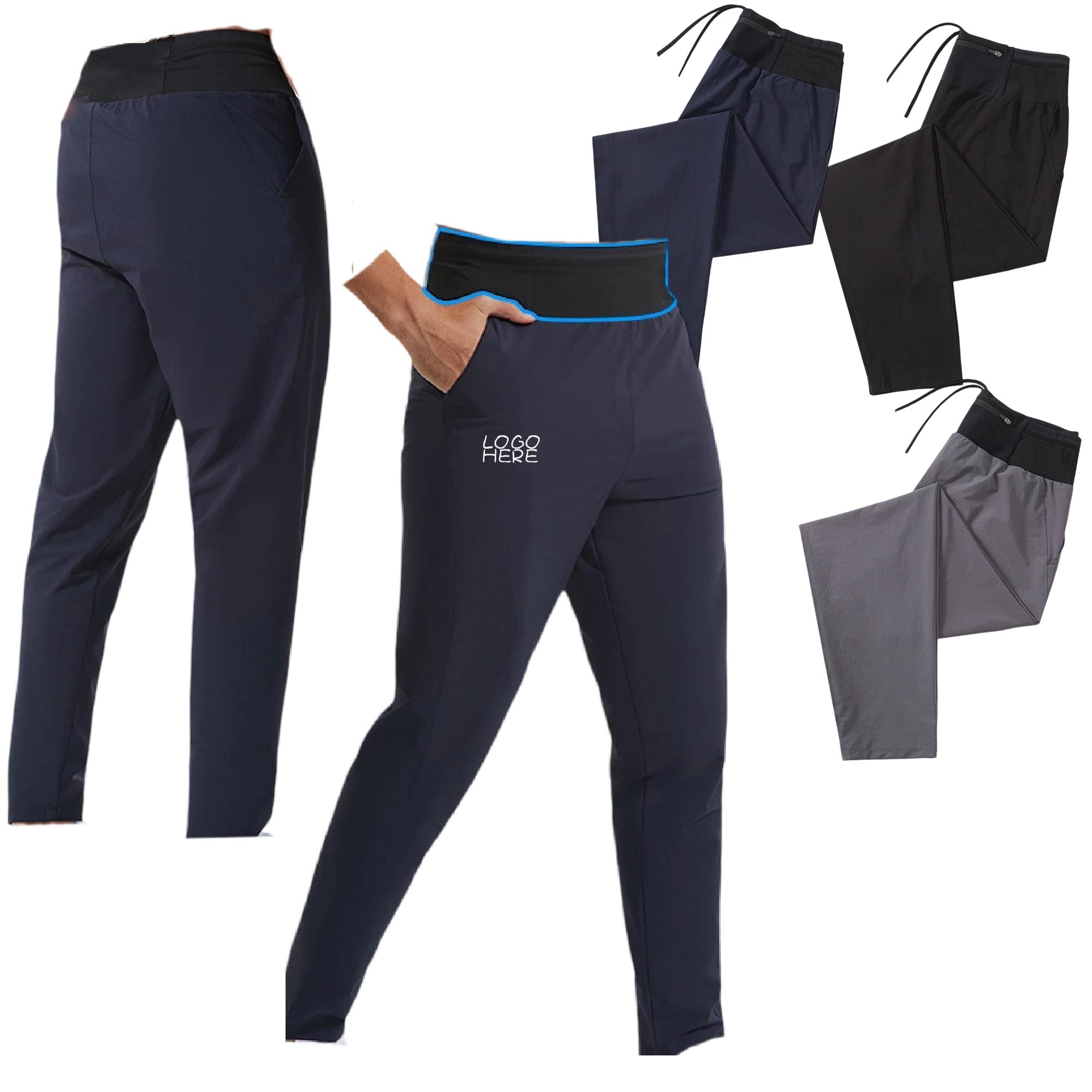 Mens Lightweight Jogger Pants 2