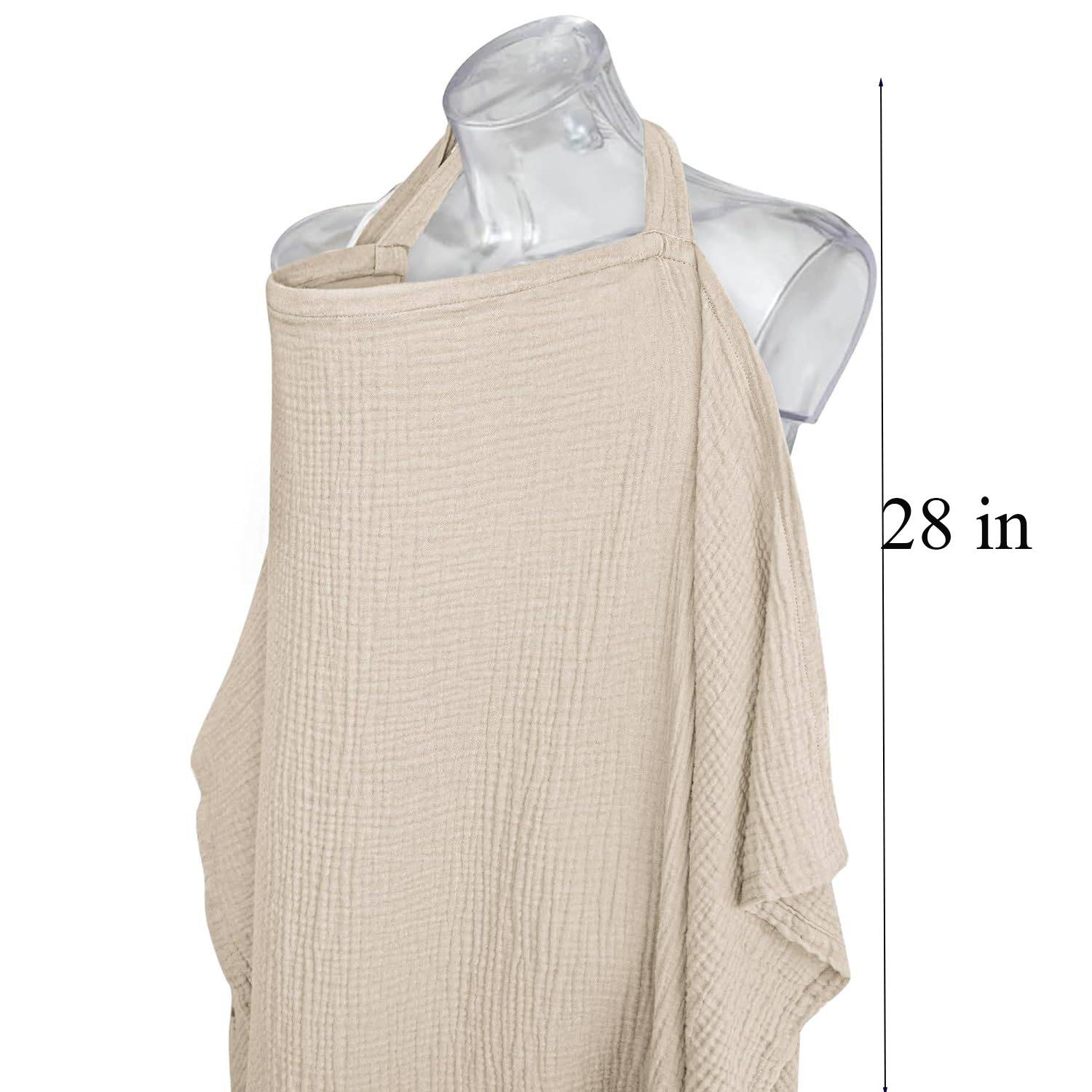 Adjustable Breathable Cotton Nursing Cover 7