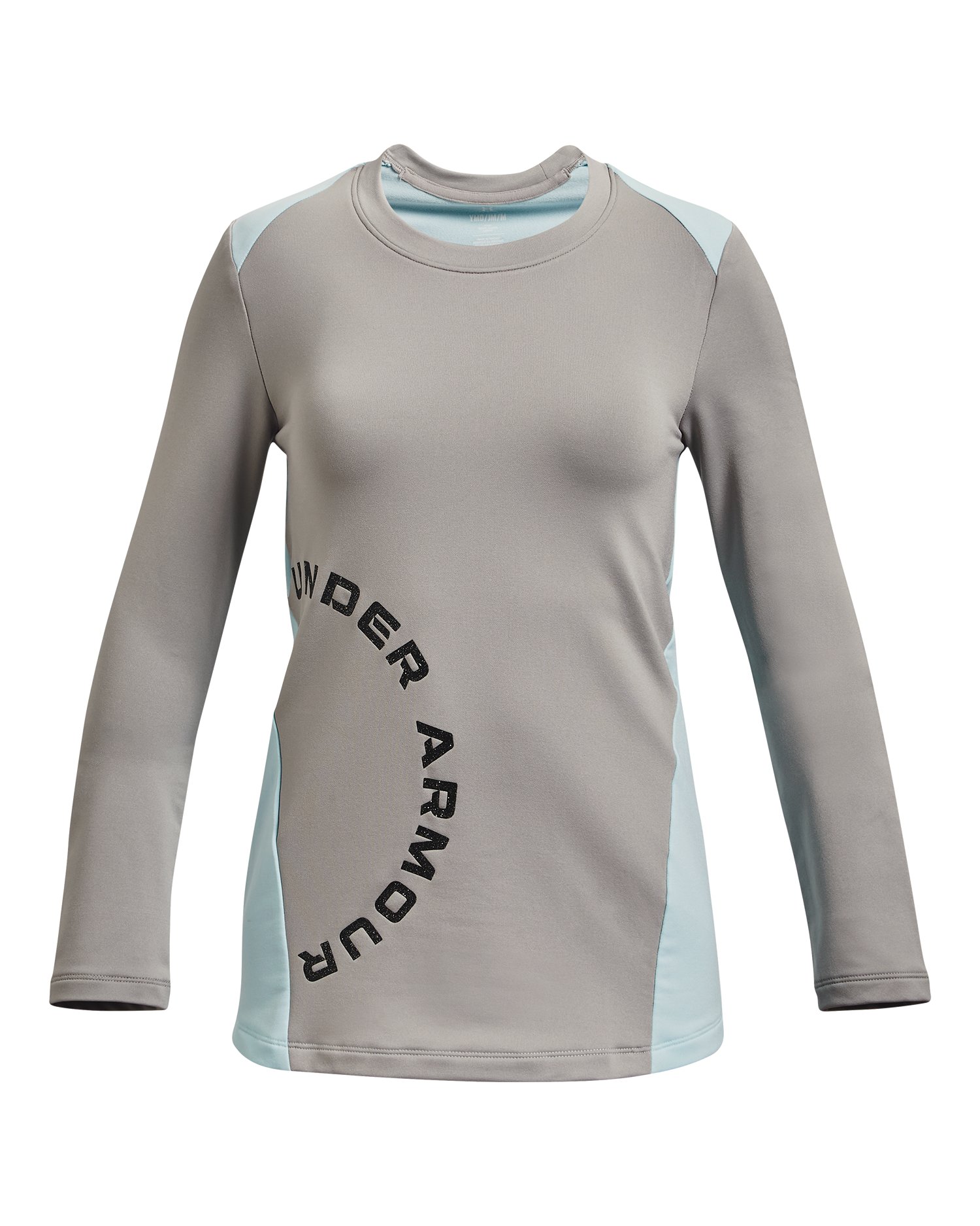 Girls' UA Cold Weather Branded Long Sleeve  2