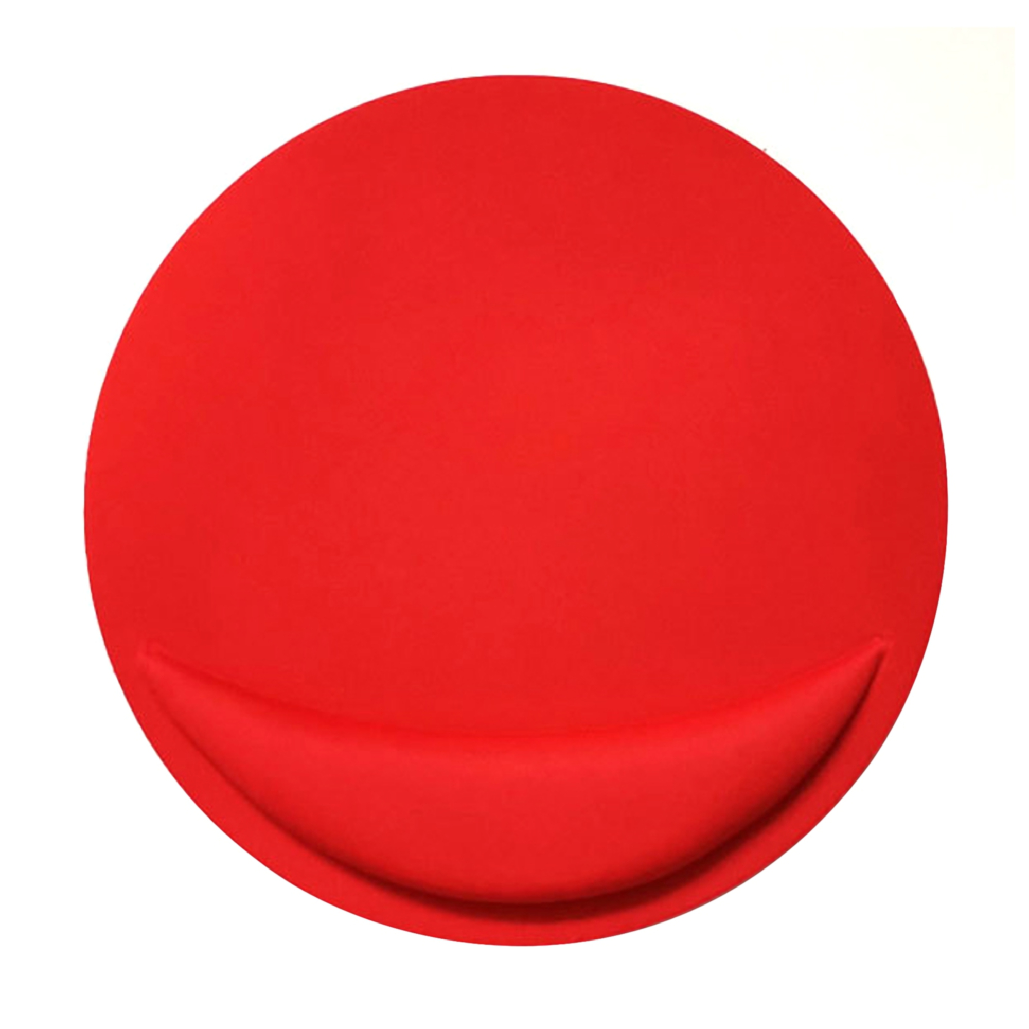 Round Shaped Mouse Pad w/Wrist Rest 5