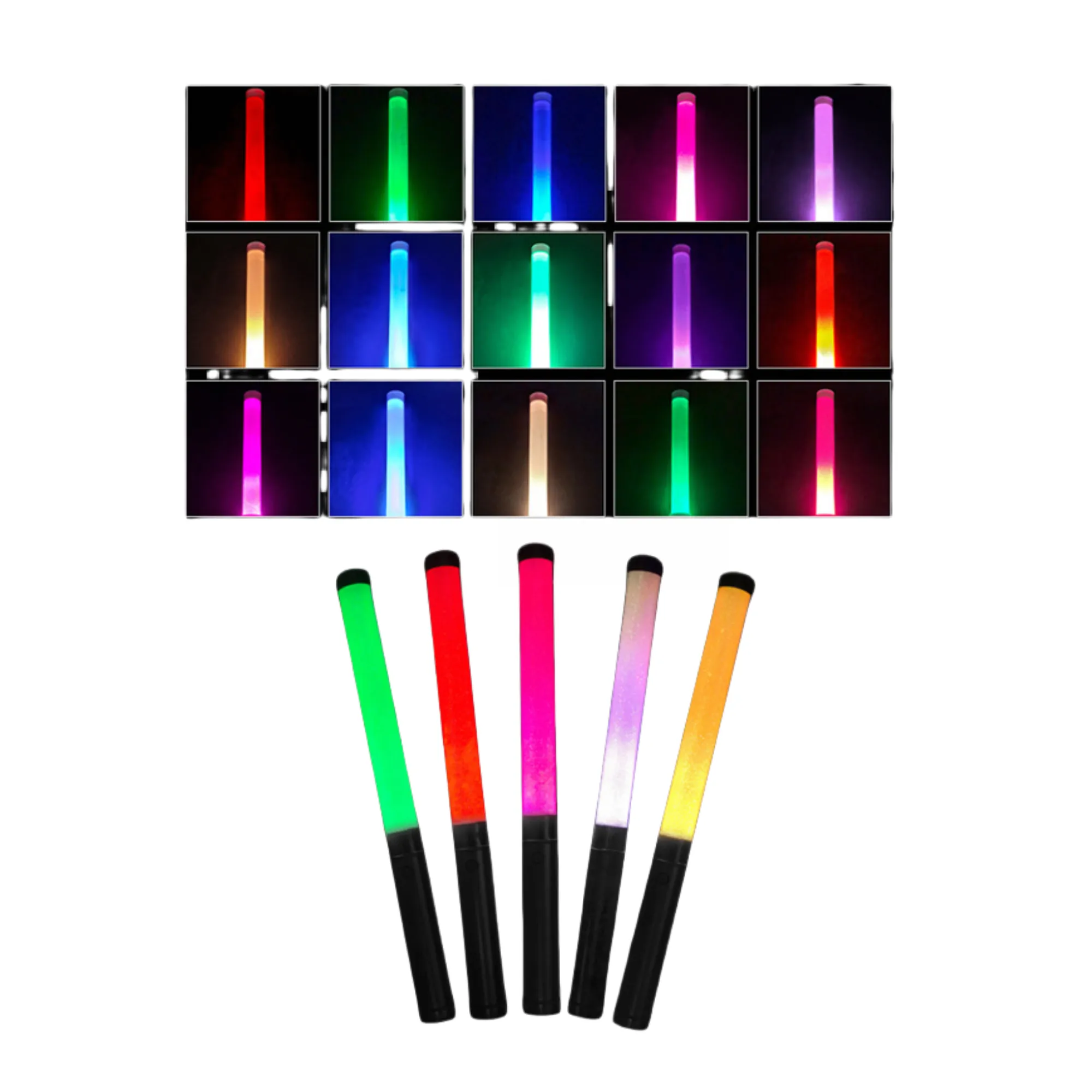 Button Concert Glow Stick with Cheering Light Rod 3