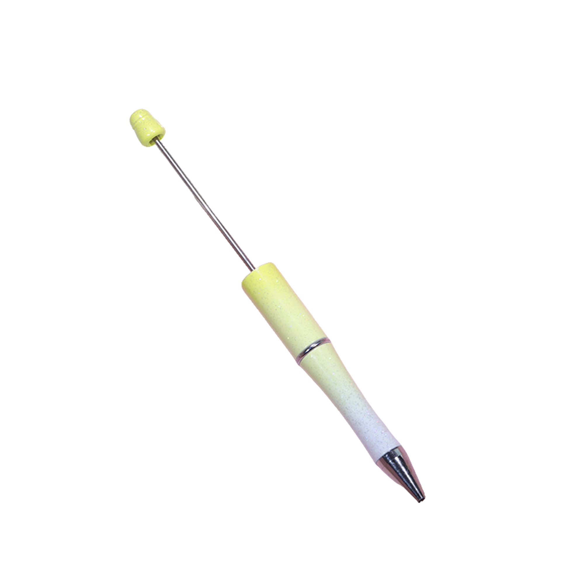 Plastic Metal Creative Ballpoint Pen For Do It Yourself Bead Attachment 4