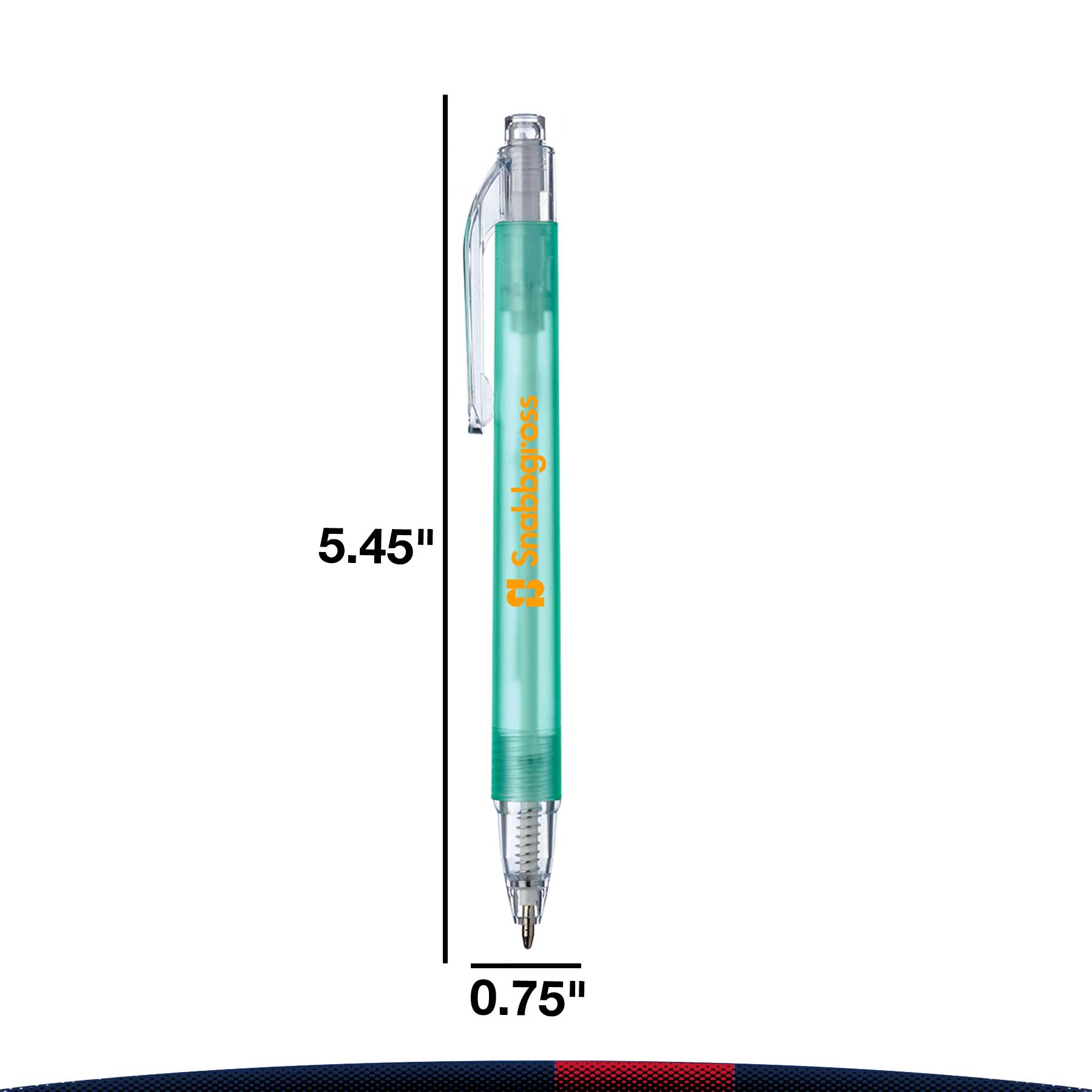 Nantas Translucent Plastic BallPoint Pen 3