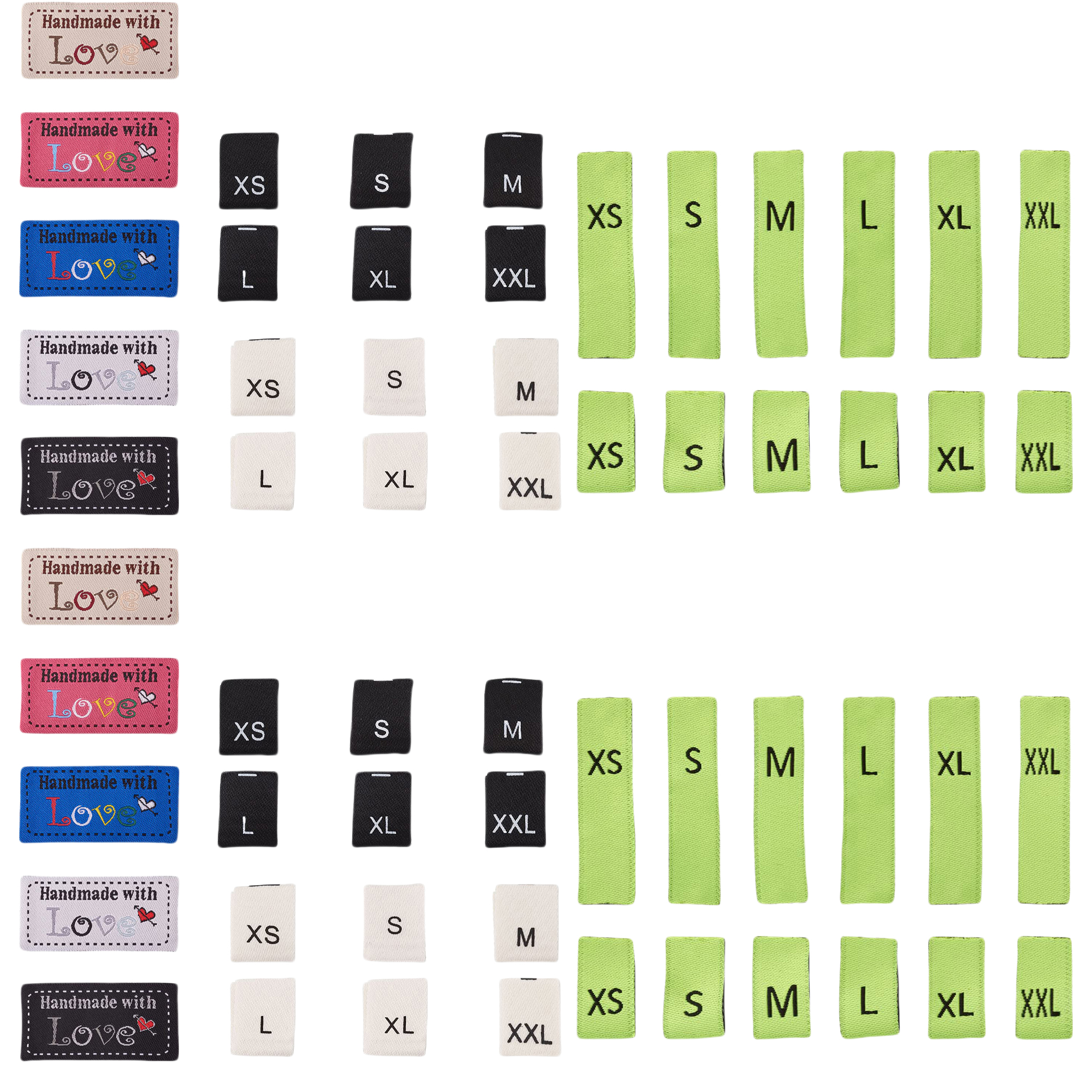 No Iron Fabric Woven Clothing Labels MOQ20 2