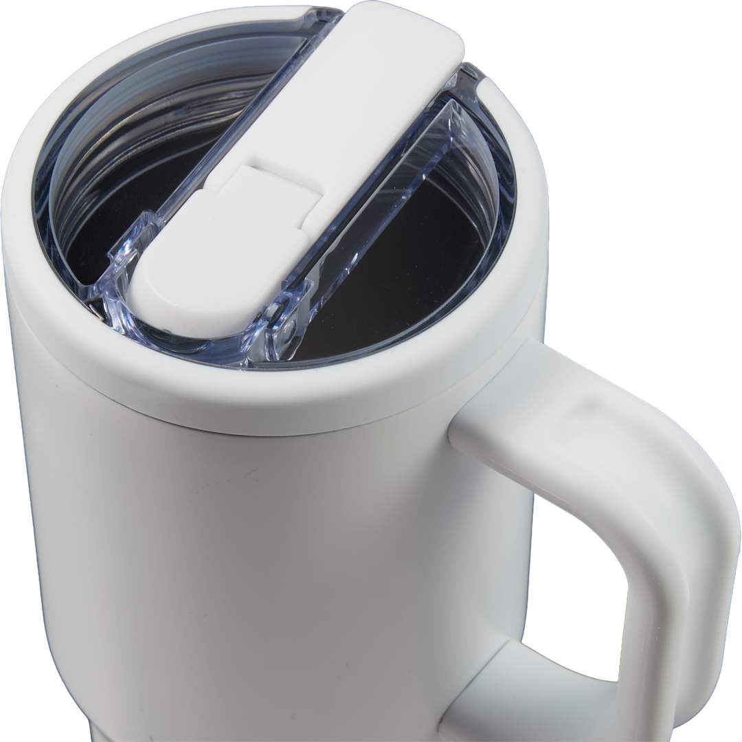 Alpine 30oz Vac Insul Mug w/protective straw cover 115