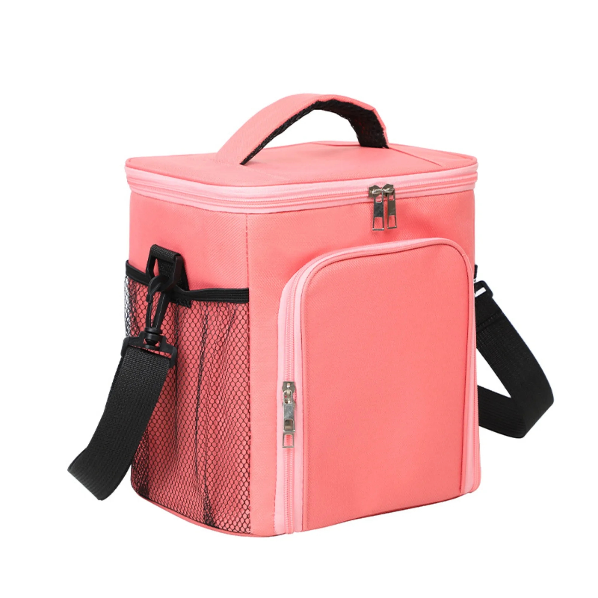 Double ice pack, portable lunch bag, lunch box insulated bag 5