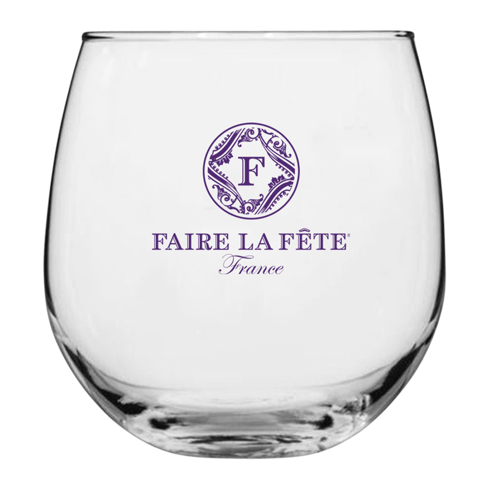 16.75oz. Stemless Wine Glass 2