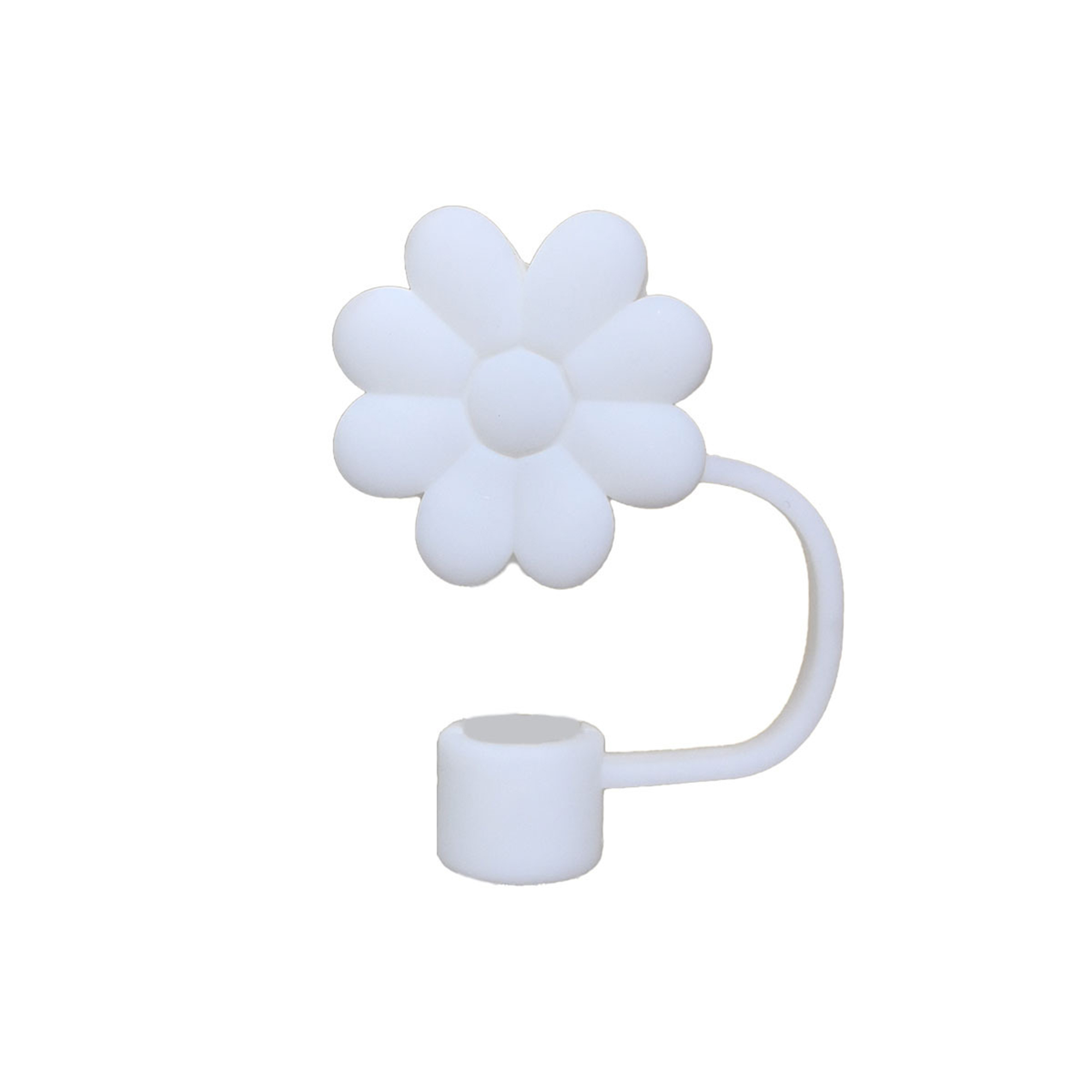 Food Grade Silicone Straw Dust Cap For 7 to 8 Millimeter Tube 1.5" 1
