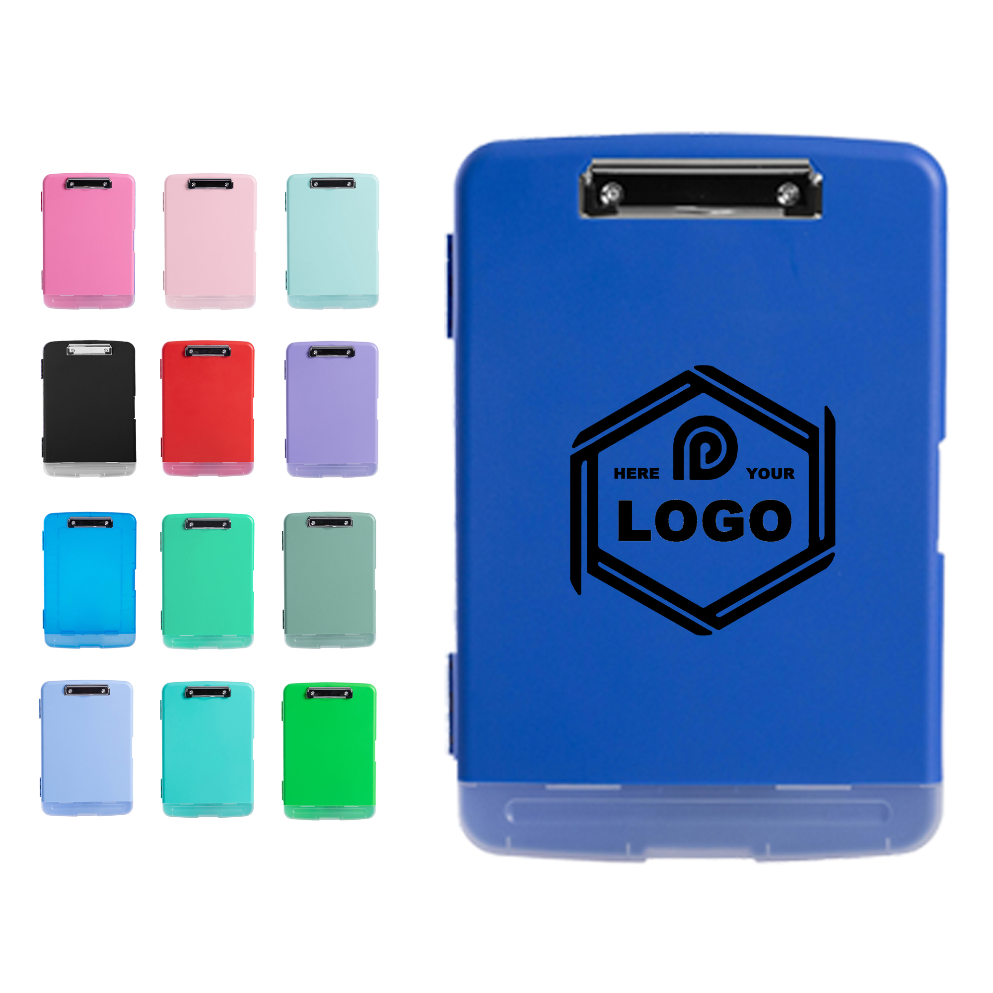 Foldable Medical Clipboard with Side Storage Pocket 2
