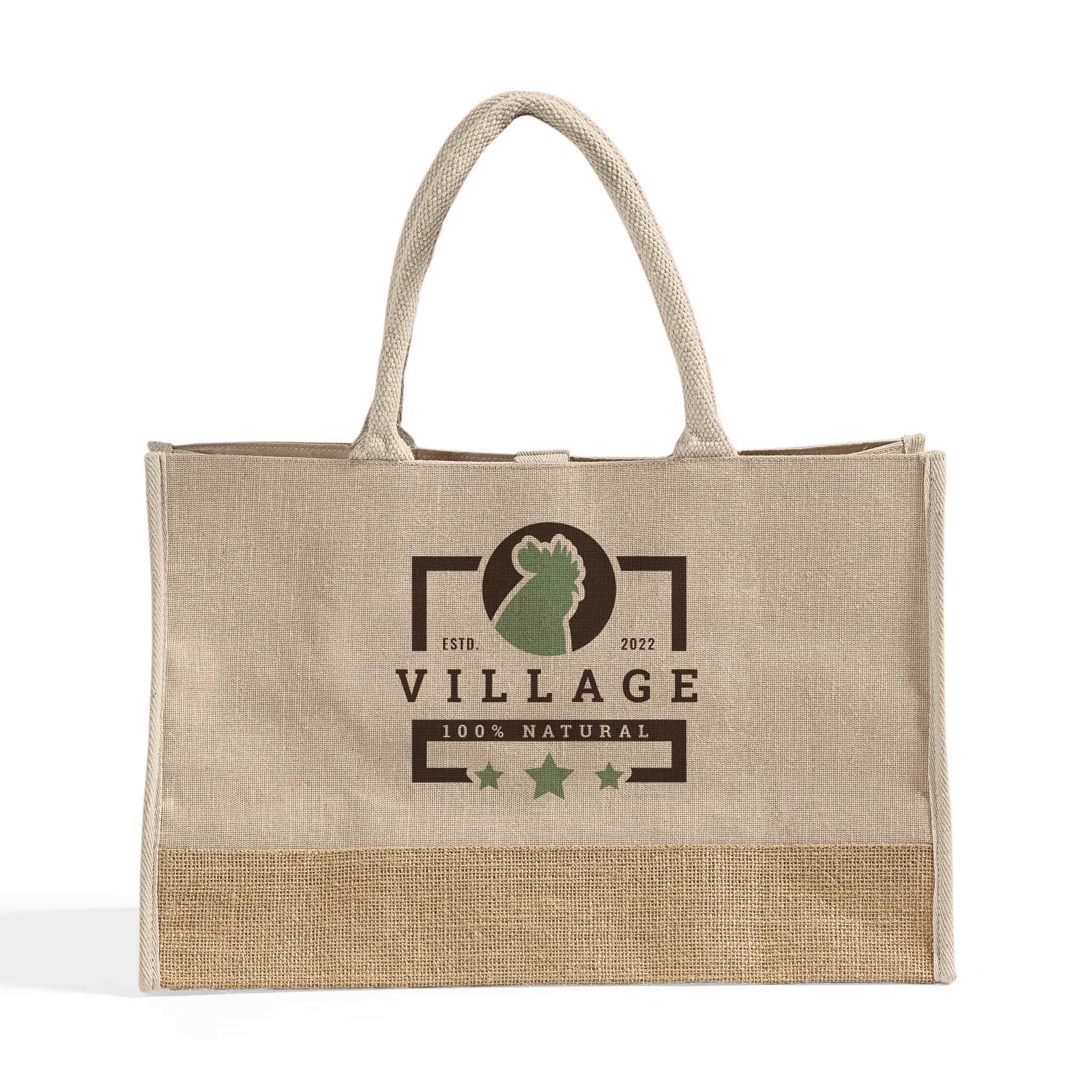 Fasion Juco Tote Bag Bag, custom tote bag with logo imprint 10