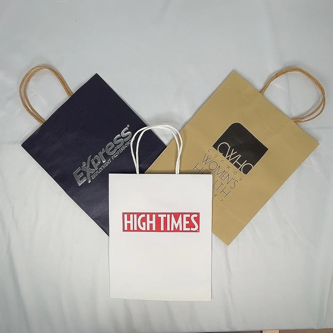 Custom Size And Log Paper Bag 2
