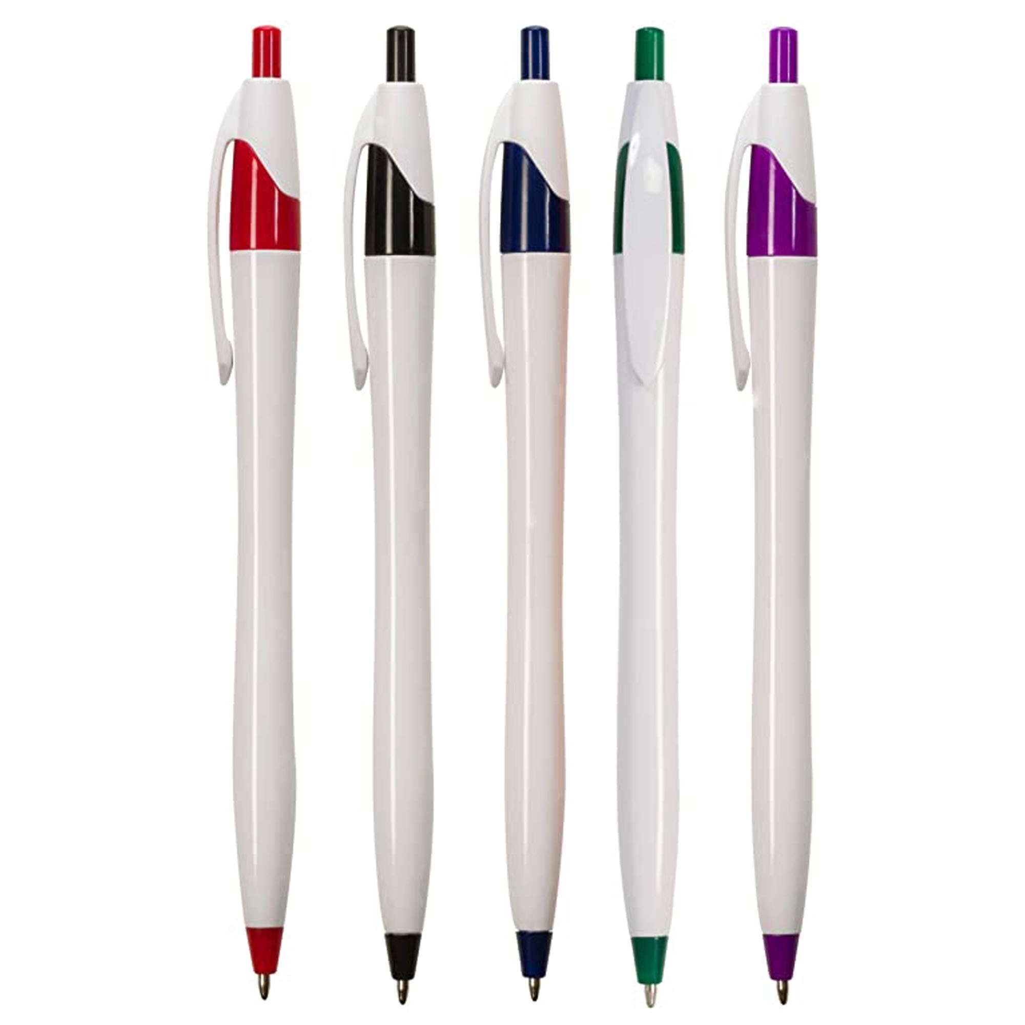 Thin Plastic Ballpoint Pen 6